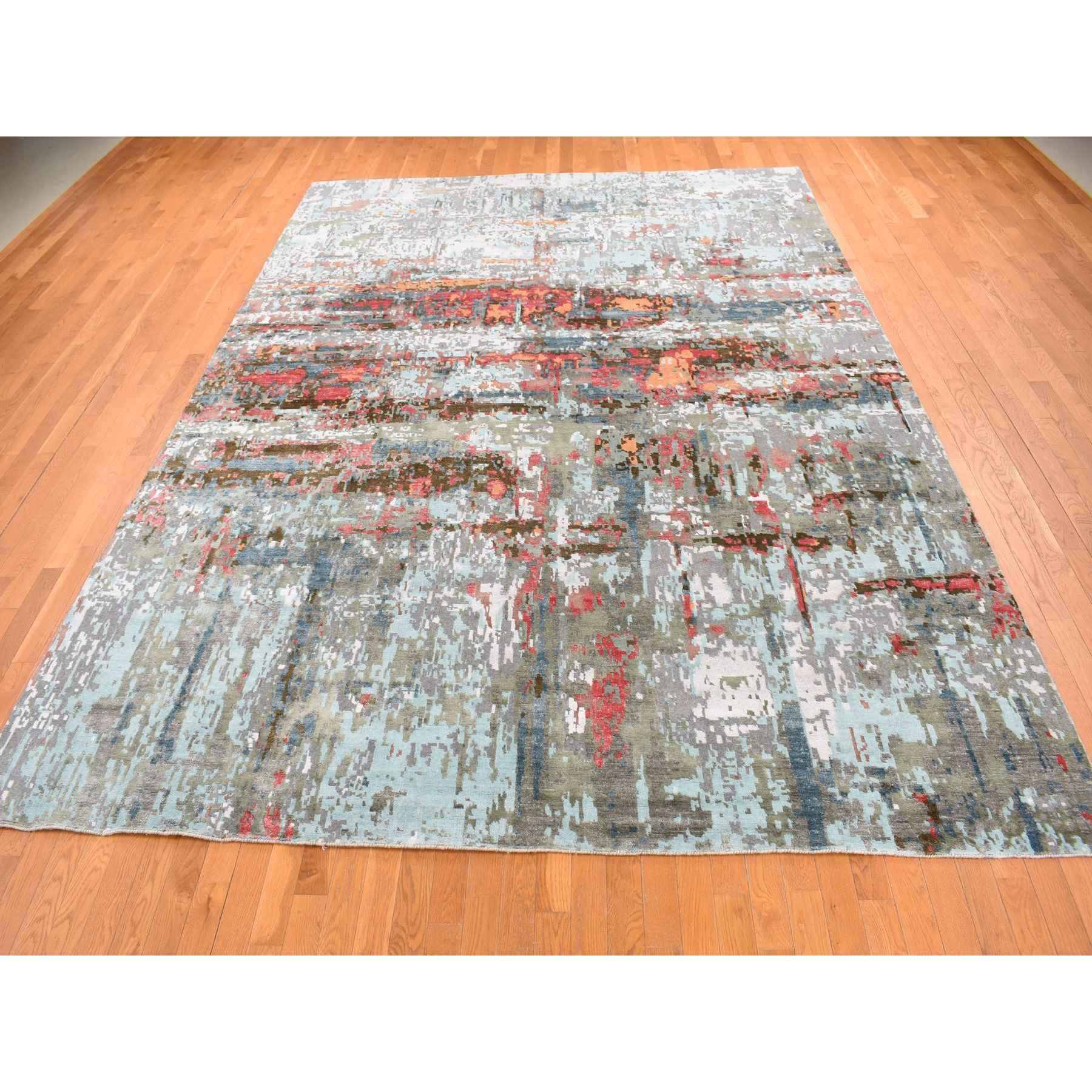 Modern-and-Contemporary-Hand-Knotted-Rug-437915