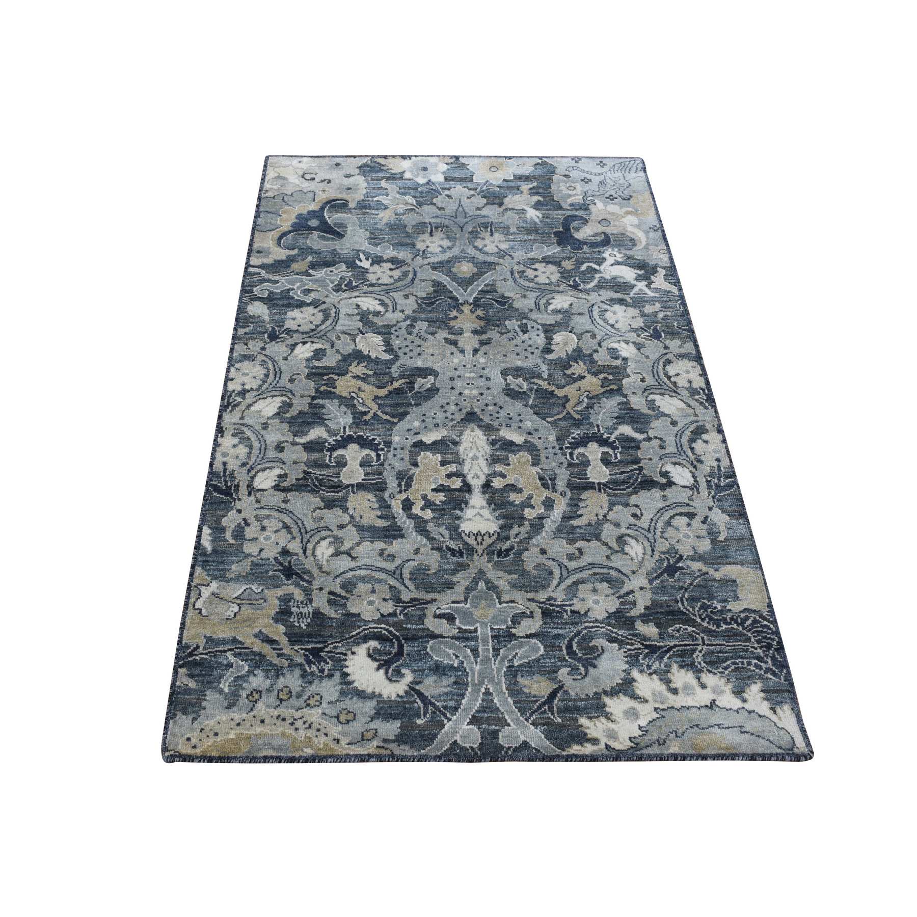 Modern-and-Contemporary-Hand-Knotted-Rug-438060