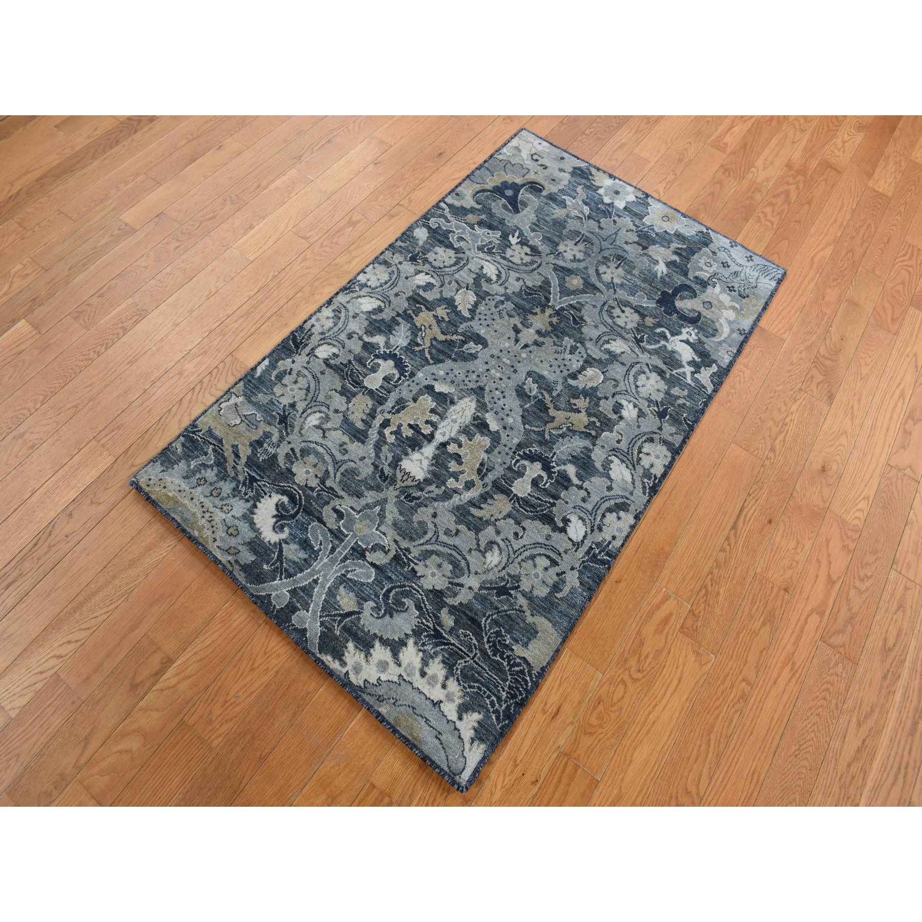 Modern-and-Contemporary-Hand-Knotted-Rug-438060