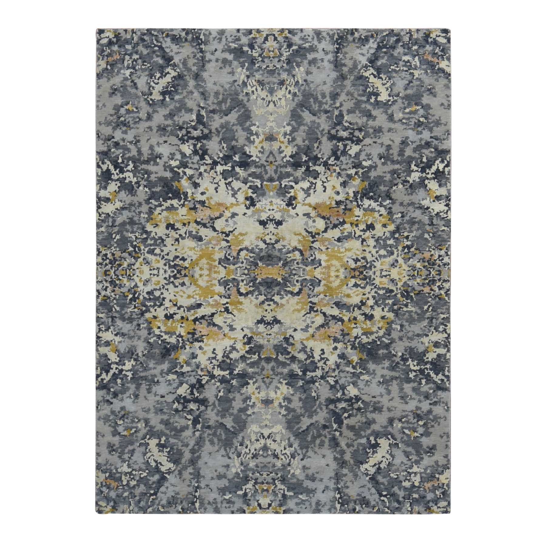 Modern-and-Contemporary-Hand-Knotted-Rug-438510