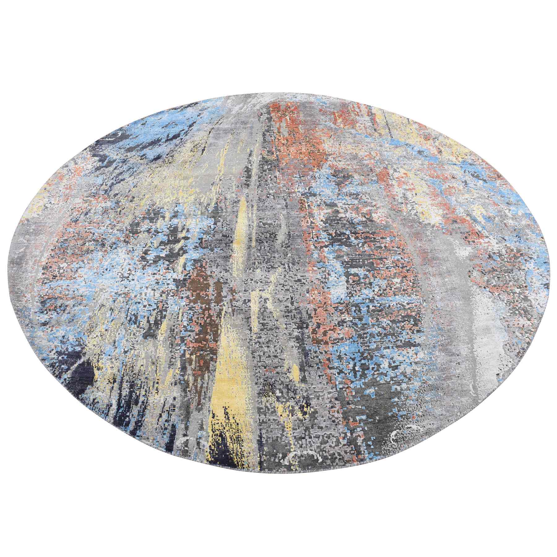 Modern-and-Contemporary-Hand-Knotted-Rug-438695
