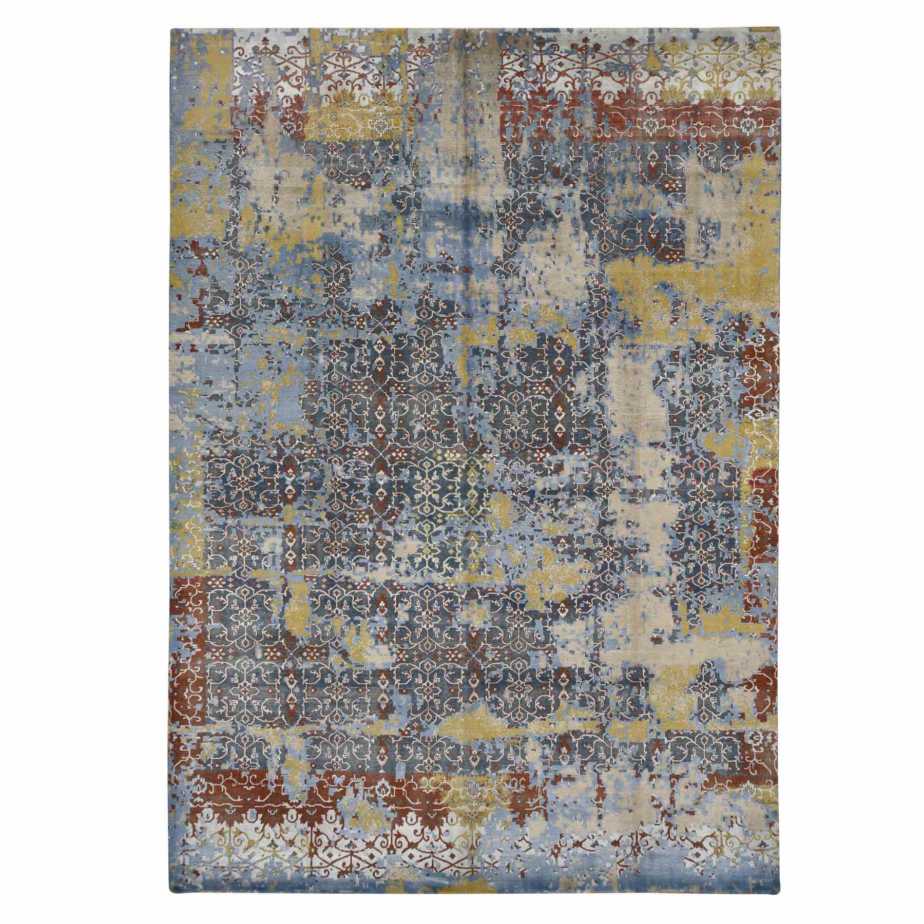Modern-and-Contemporary-Hand-Knotted-Rug-439490