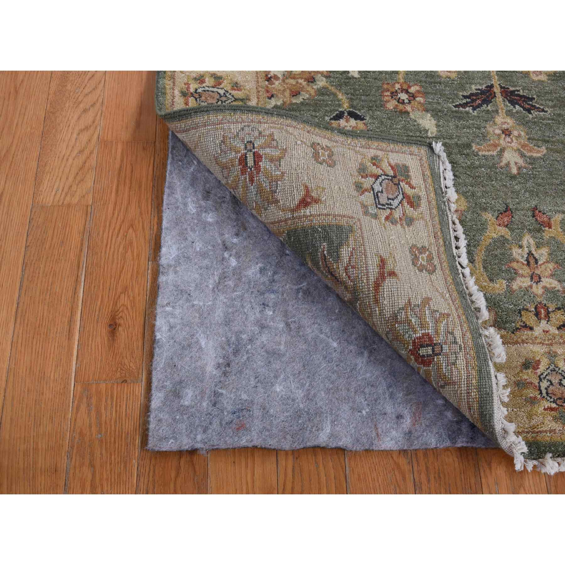 Oushak-And-Peshawar-Hand-Knotted-Rug-438170
