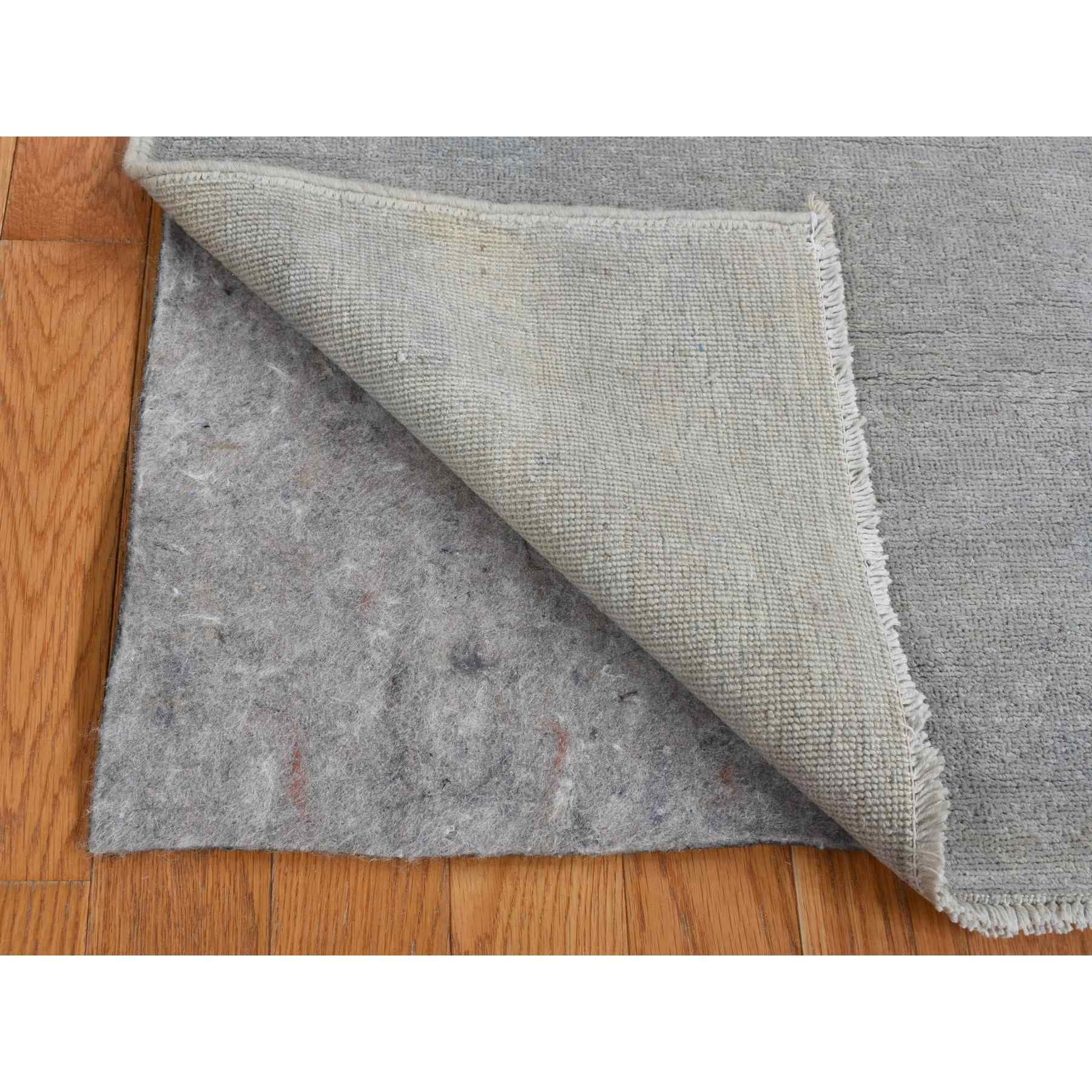 Oushak-And-Peshawar-Hand-Knotted-Rug-438455