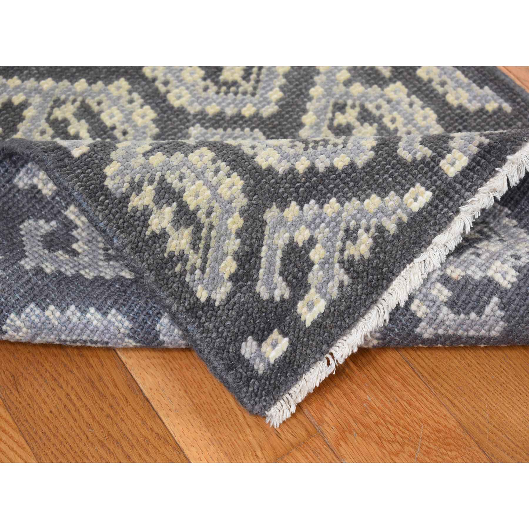 Oushak-And-Peshawar-Hand-Knotted-Rug-439610