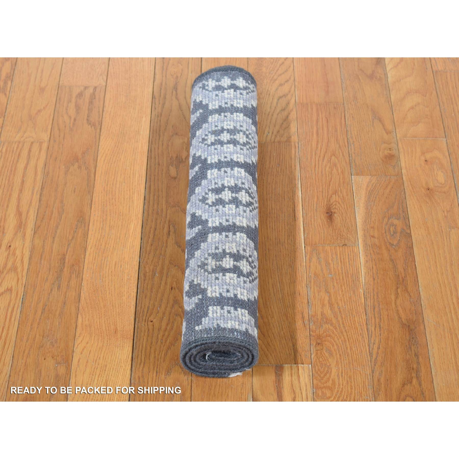 Oushak-And-Peshawar-Hand-Knotted-Rug-439610