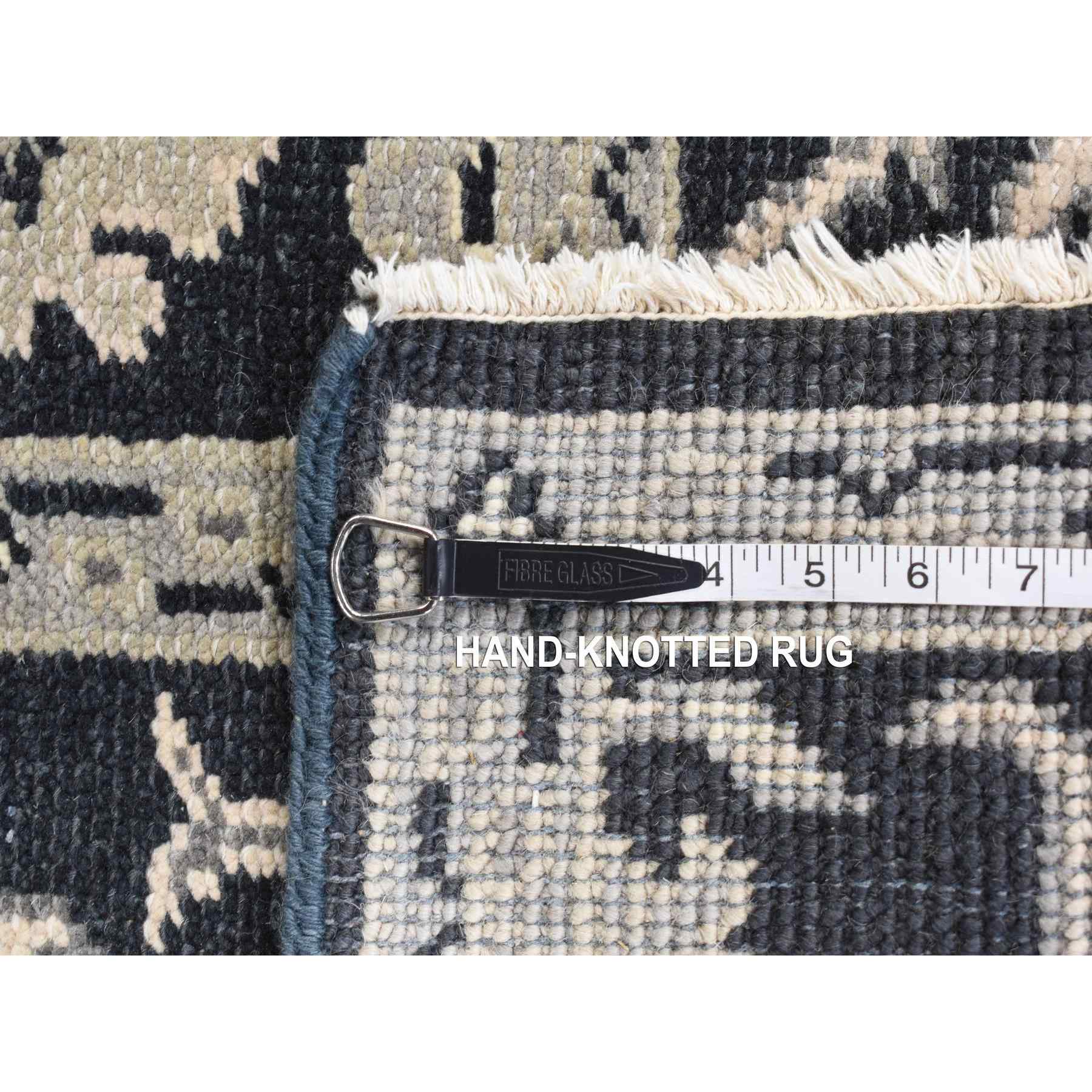Oushak-And-Peshawar-Hand-Knotted-Rug-439910