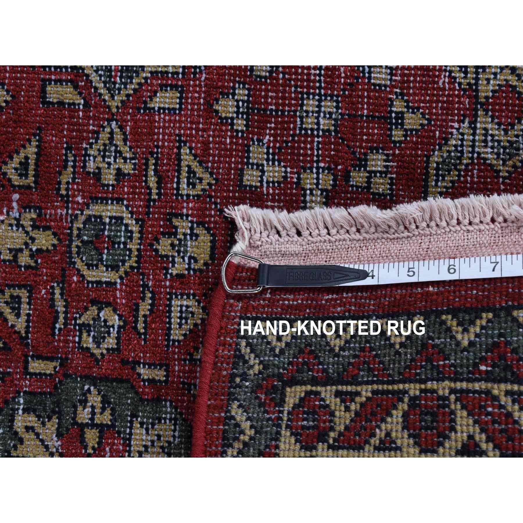 Overdyed-Vintage-Hand-Knotted-Rug-438500