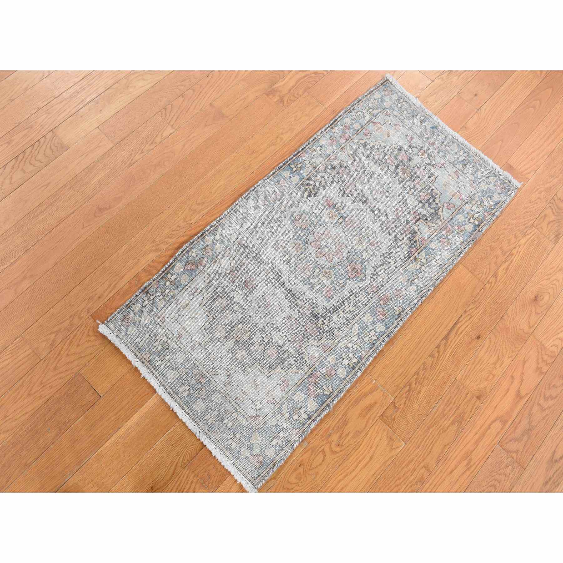 Overdyed-Vintage-Hand-Knotted-Rug-438875