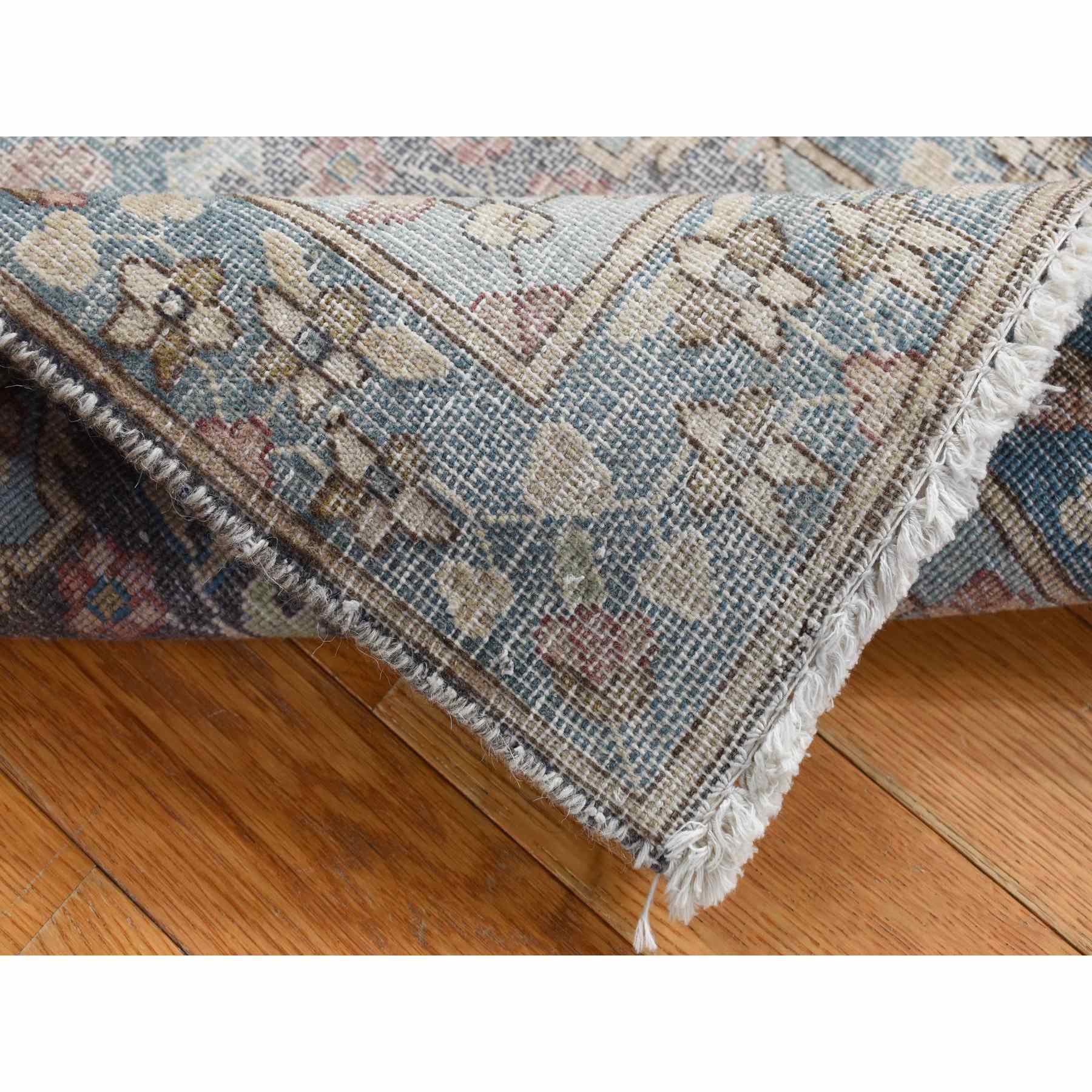 Overdyed-Vintage-Hand-Knotted-Rug-438875