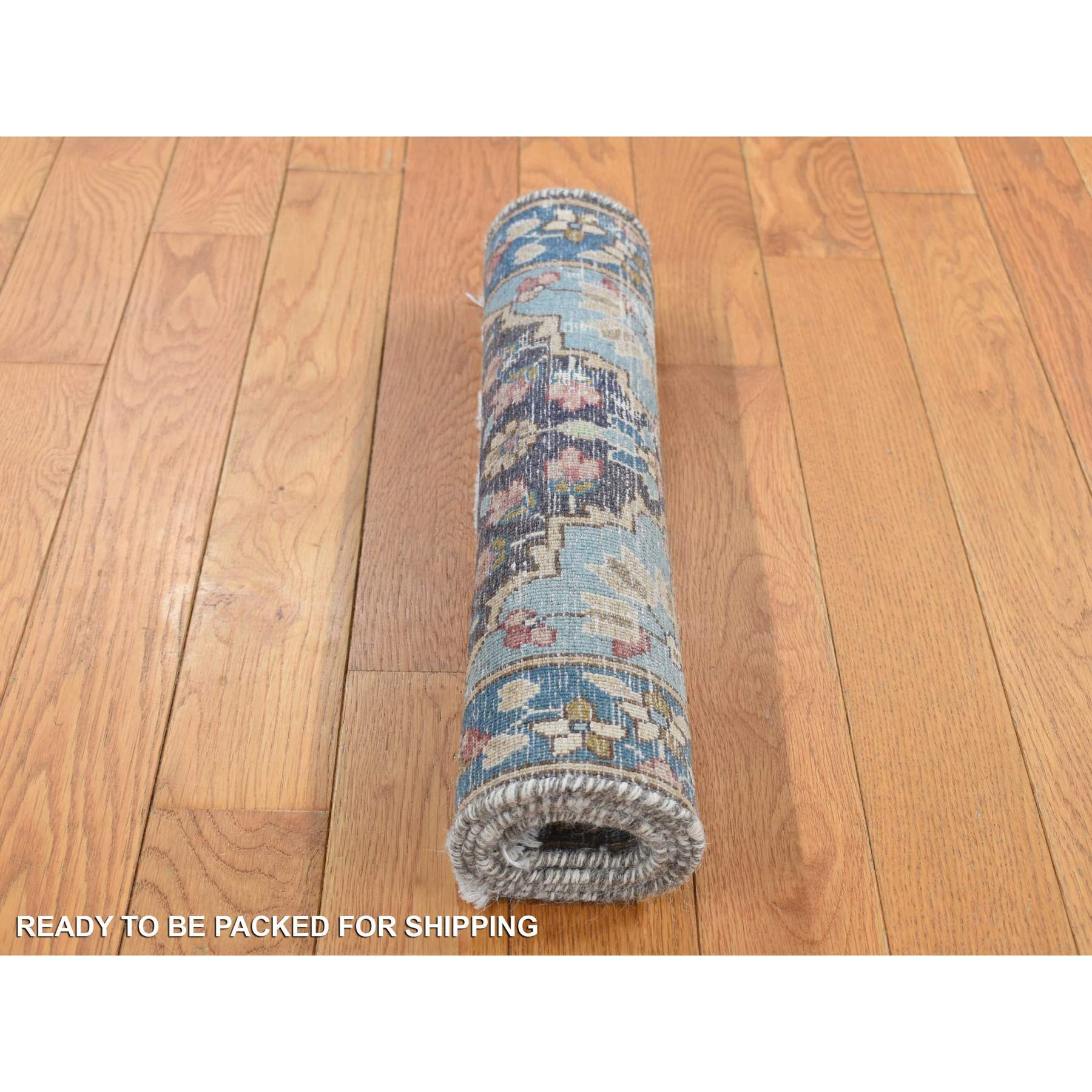 Overdyed-Vintage-Hand-Knotted-Rug-438875