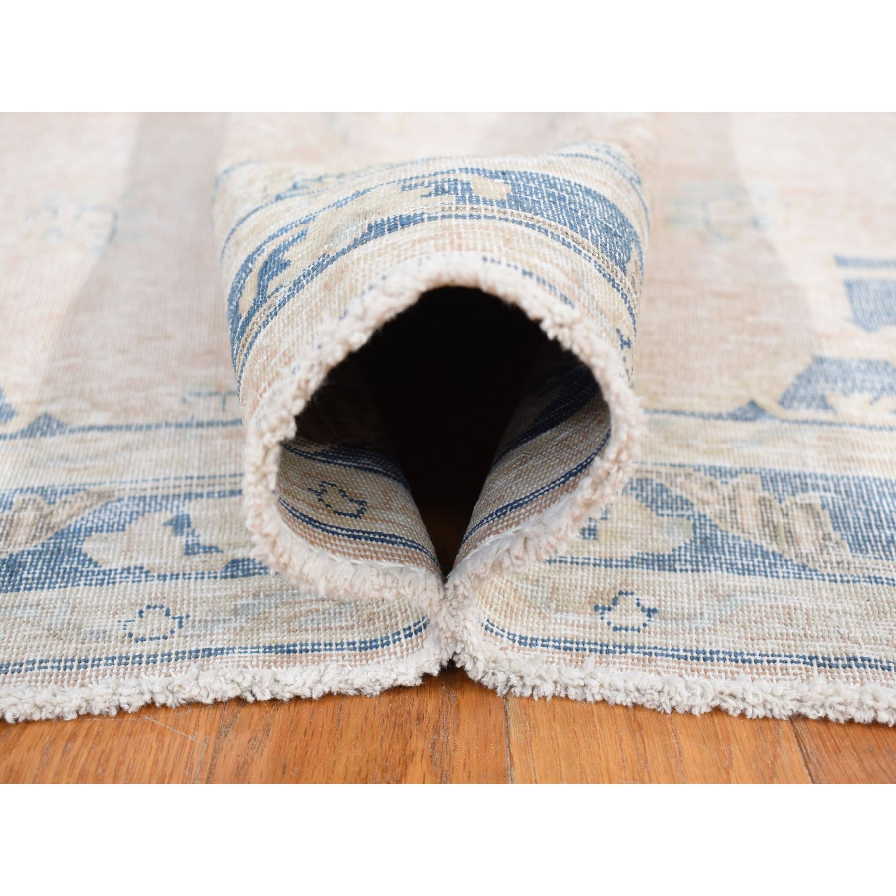 Overdyed-Vintage-Hand-Knotted-Rug-439650