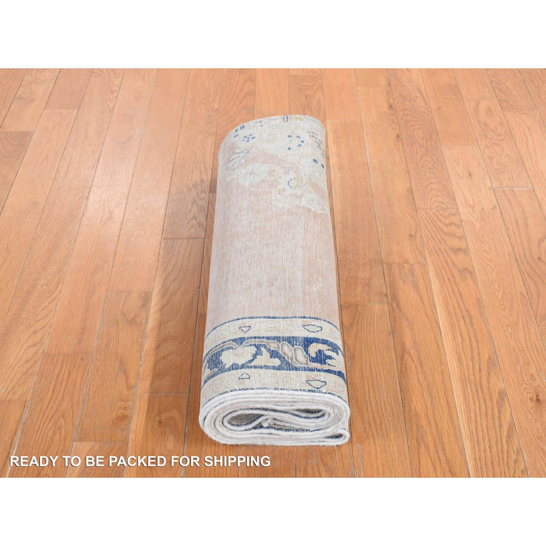 Overdyed-Vintage-Hand-Knotted-Rug-439650