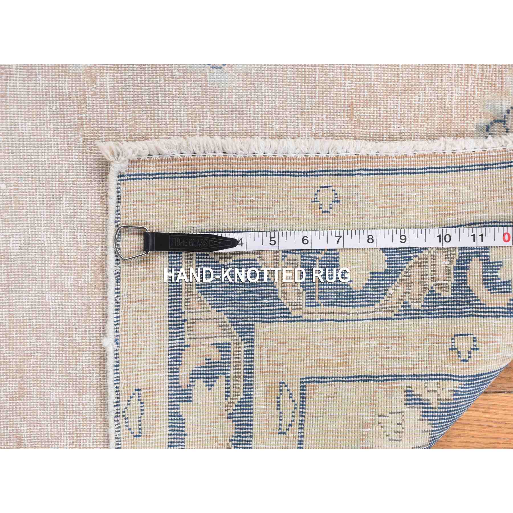 Overdyed-Vintage-Hand-Knotted-Rug-439650