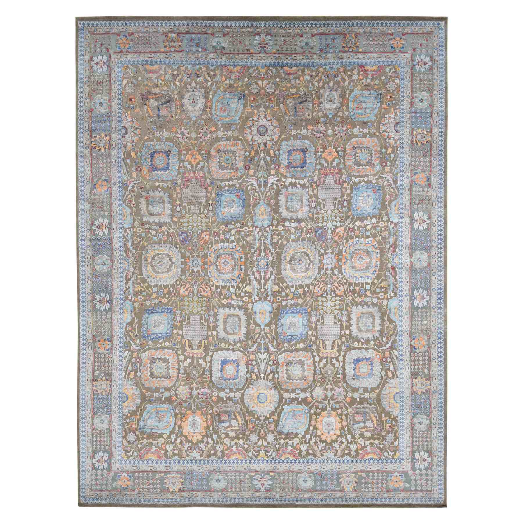 Transitional-Hand-Knotted-Rug-438220