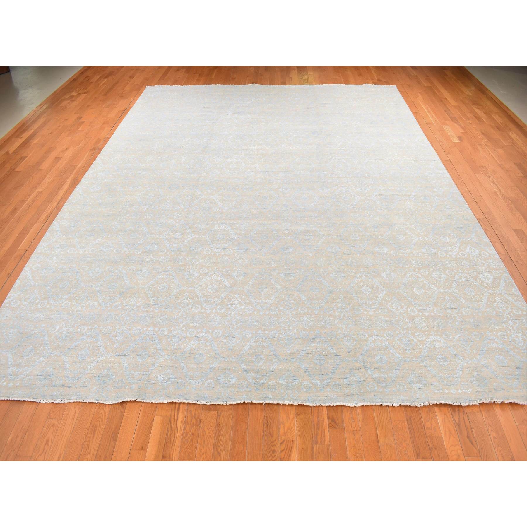 Transitional-Hand-Knotted-Rug-438315