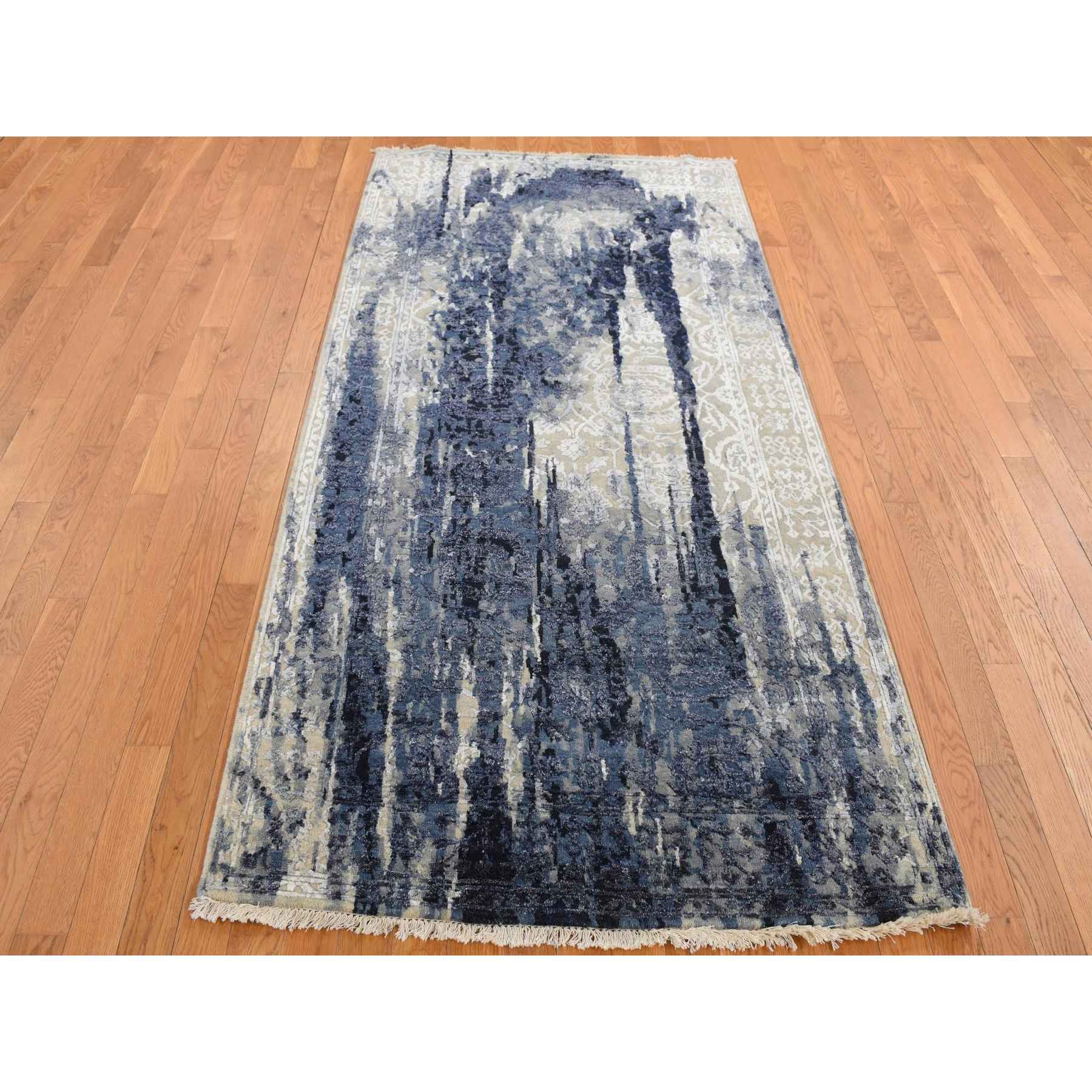 Transitional-Hand-Knotted-Rug-438385