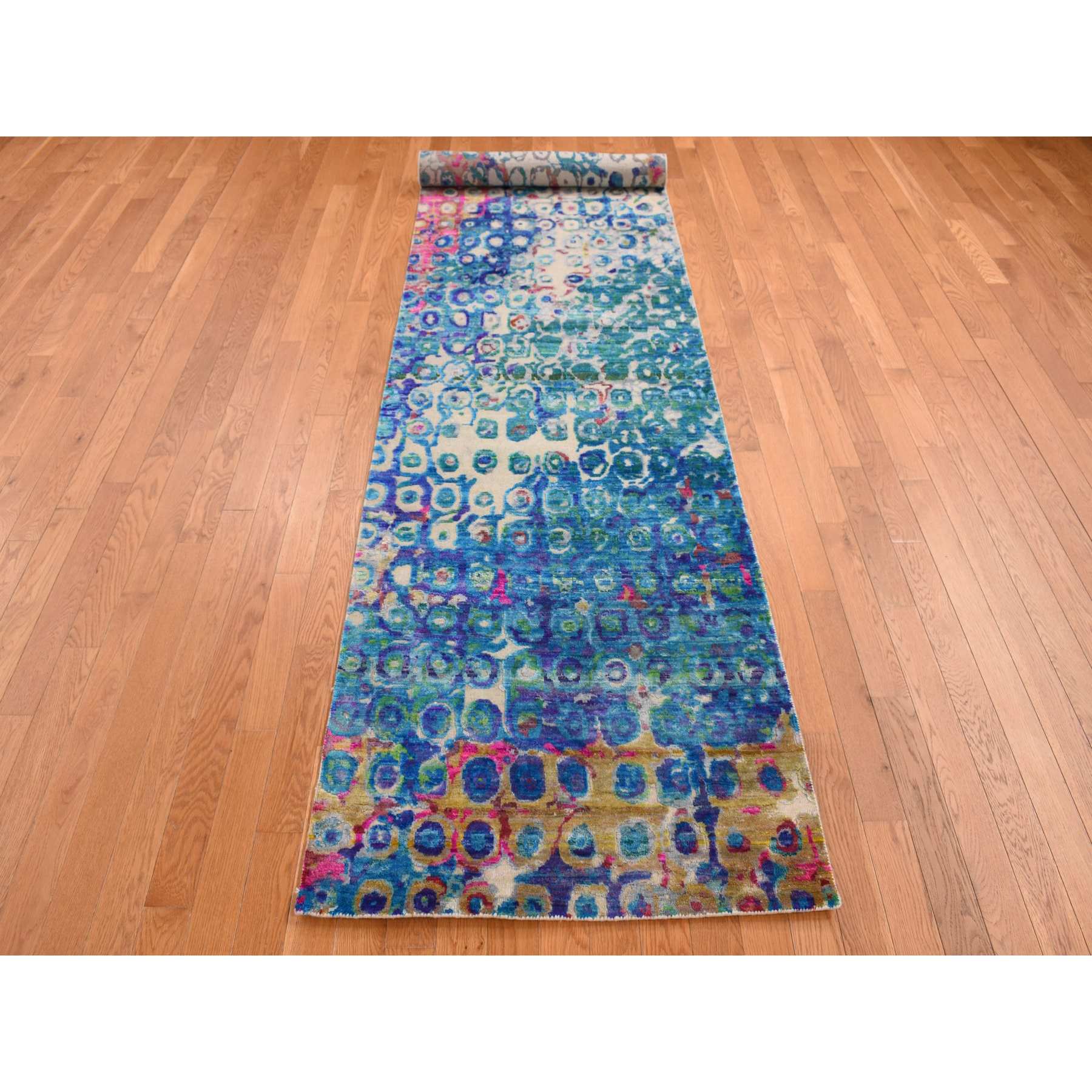 Transitional-Hand-Knotted-Rug-438405