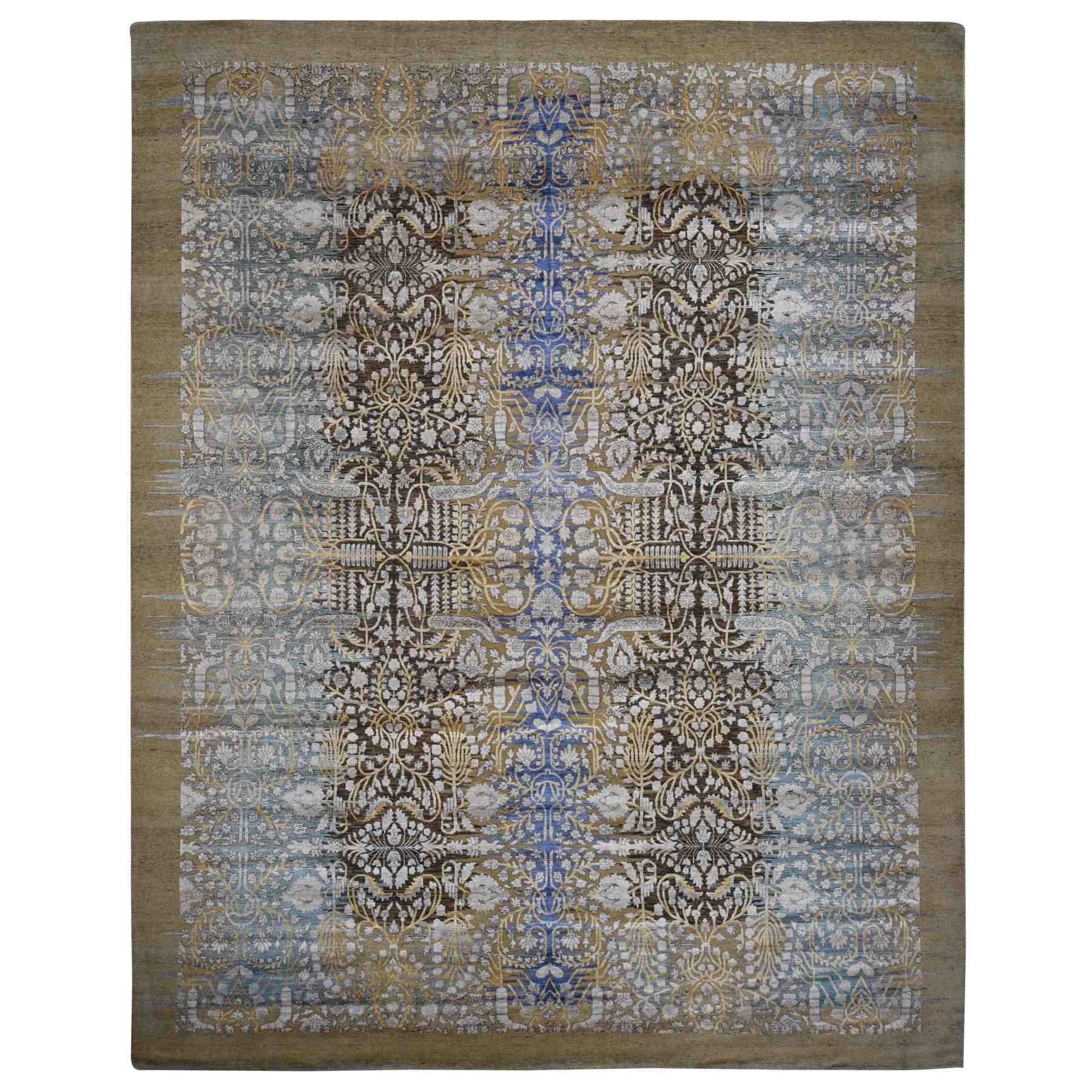 Transitional-Hand-Knotted-Rug-439975