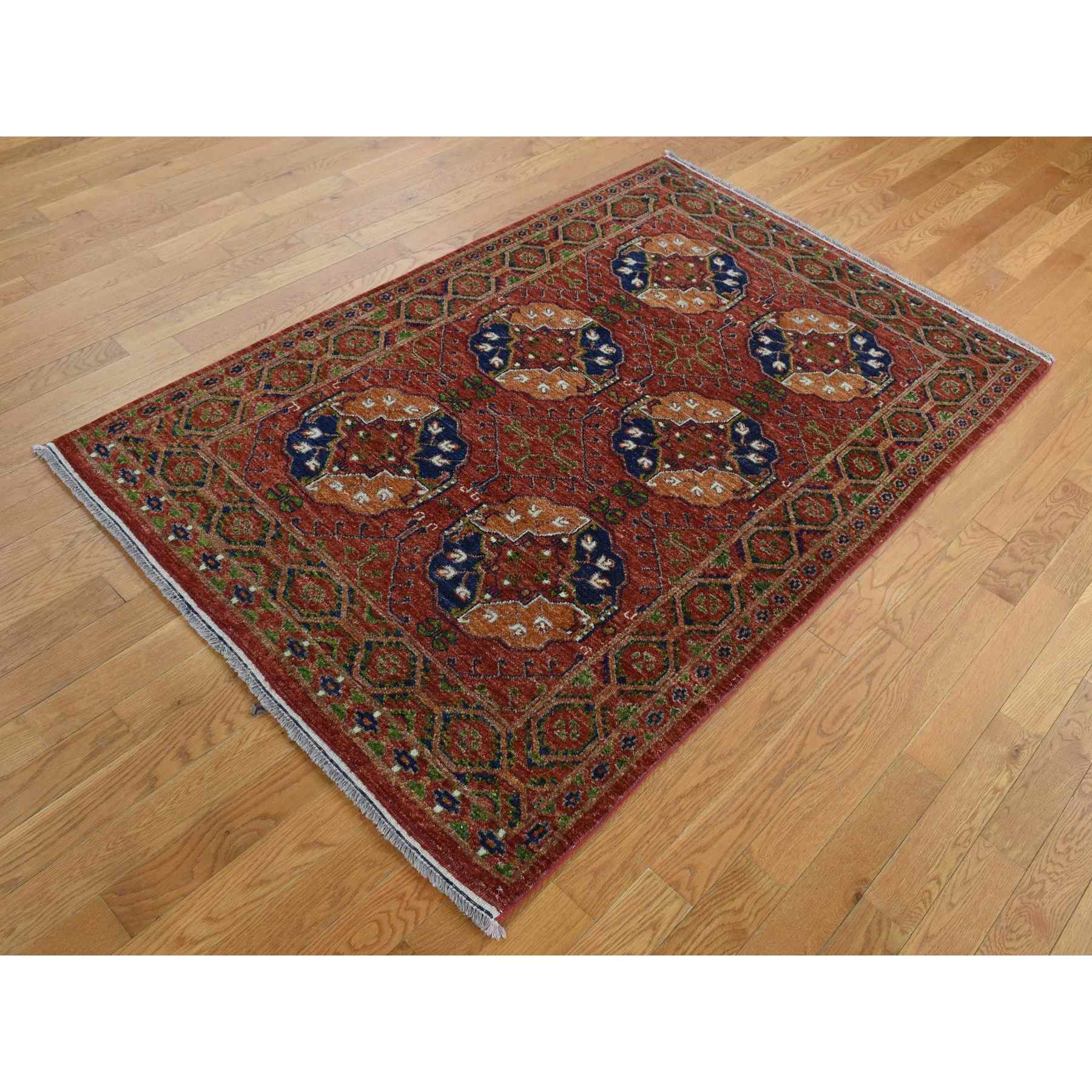 Tribal-Geometric-Hand-Knotted-Rug-438065