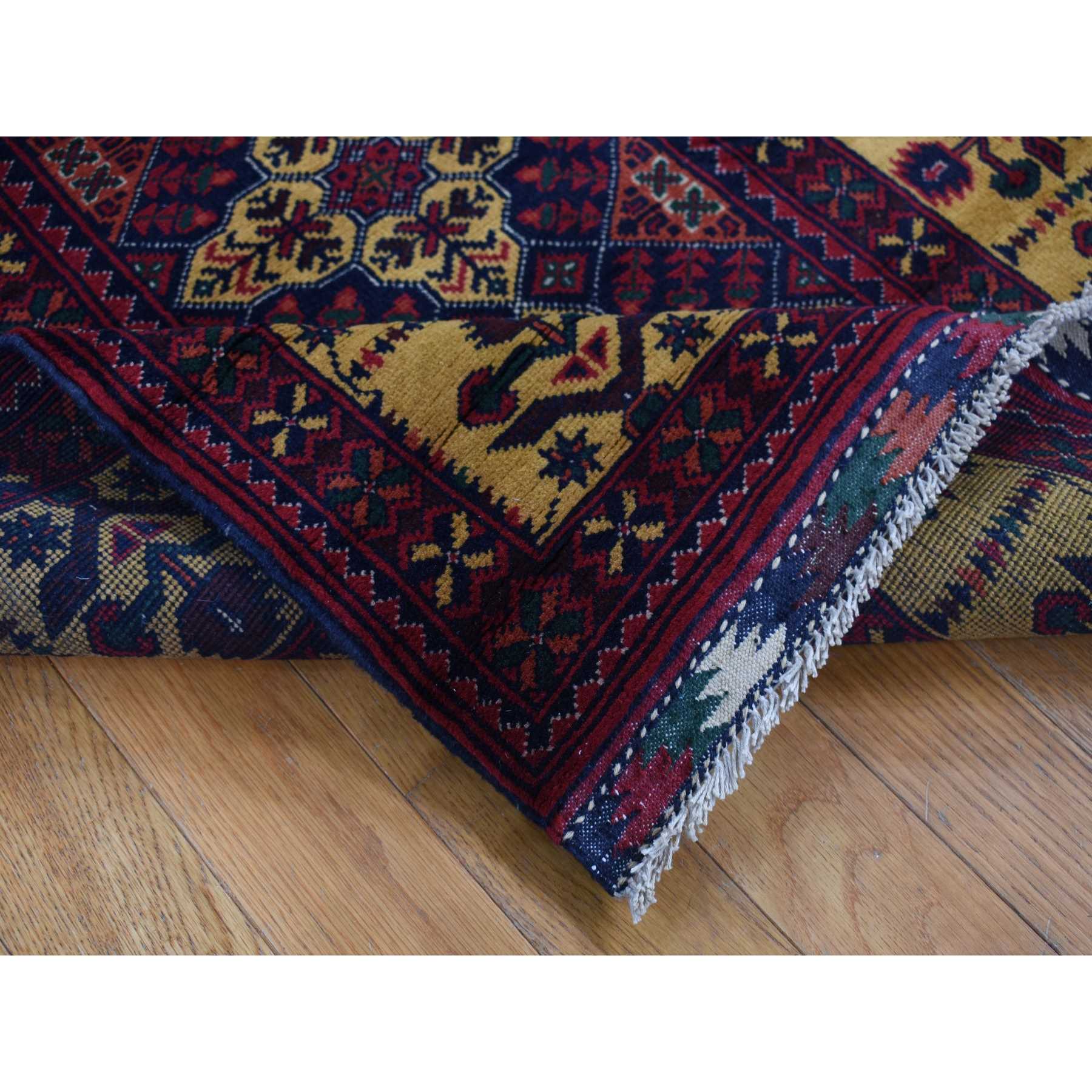 Tribal-Geometric-Hand-Knotted-Rug-438085