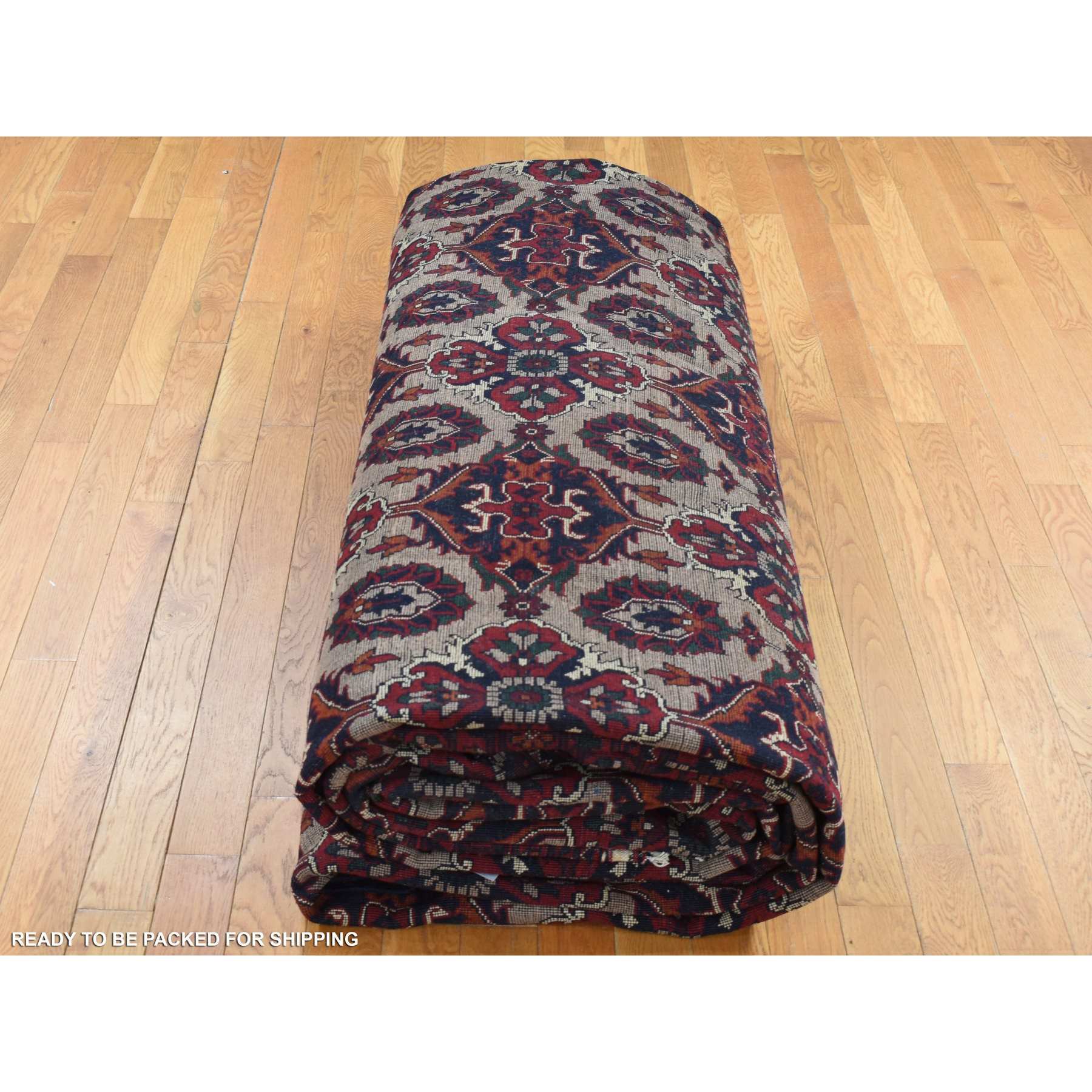Tribal-Geometric-Hand-Knotted-Rug-438350