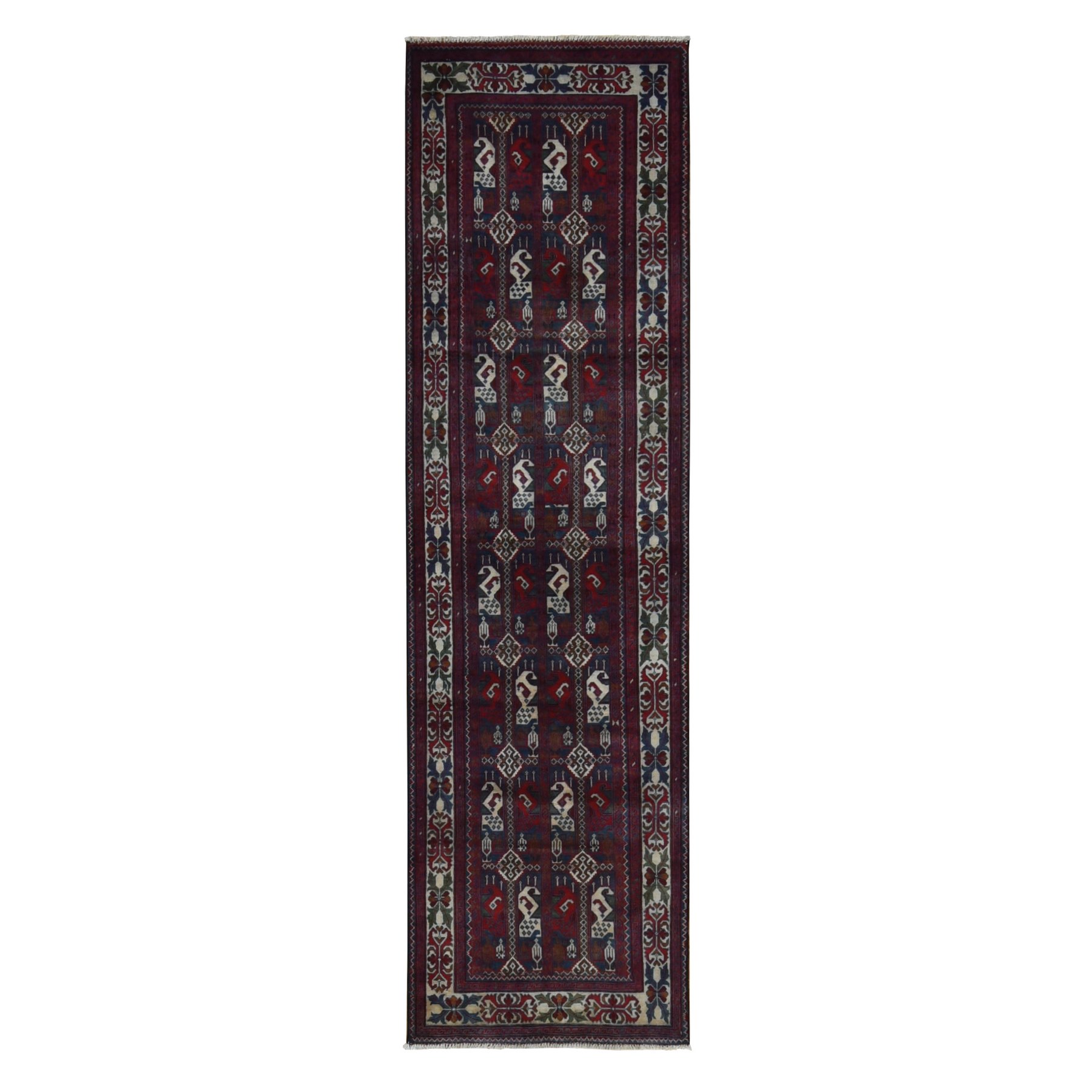 Tribal-Geometric-Hand-Knotted-Rug-438630