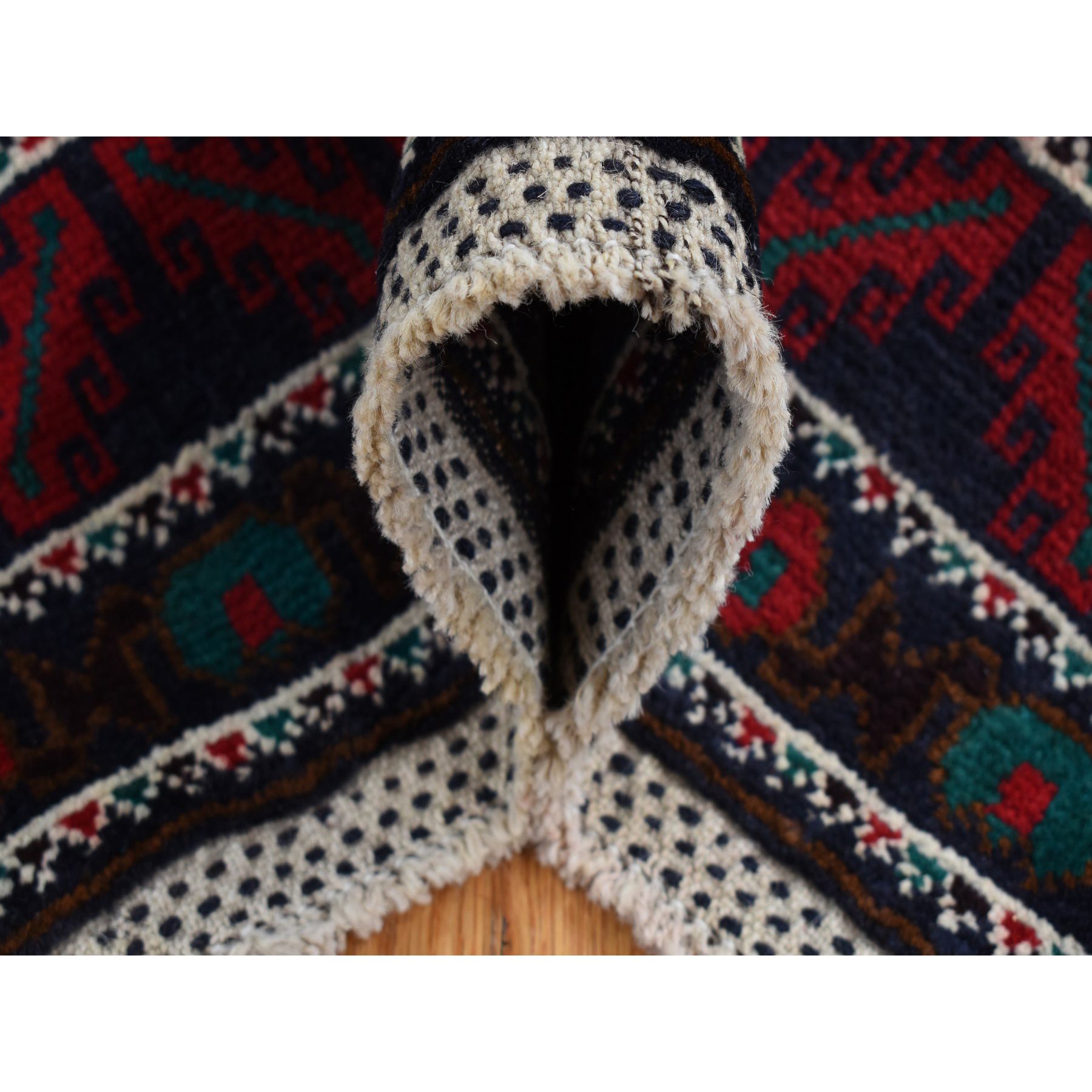 Tribal-Geometric-Hand-Knotted-Rug-438675