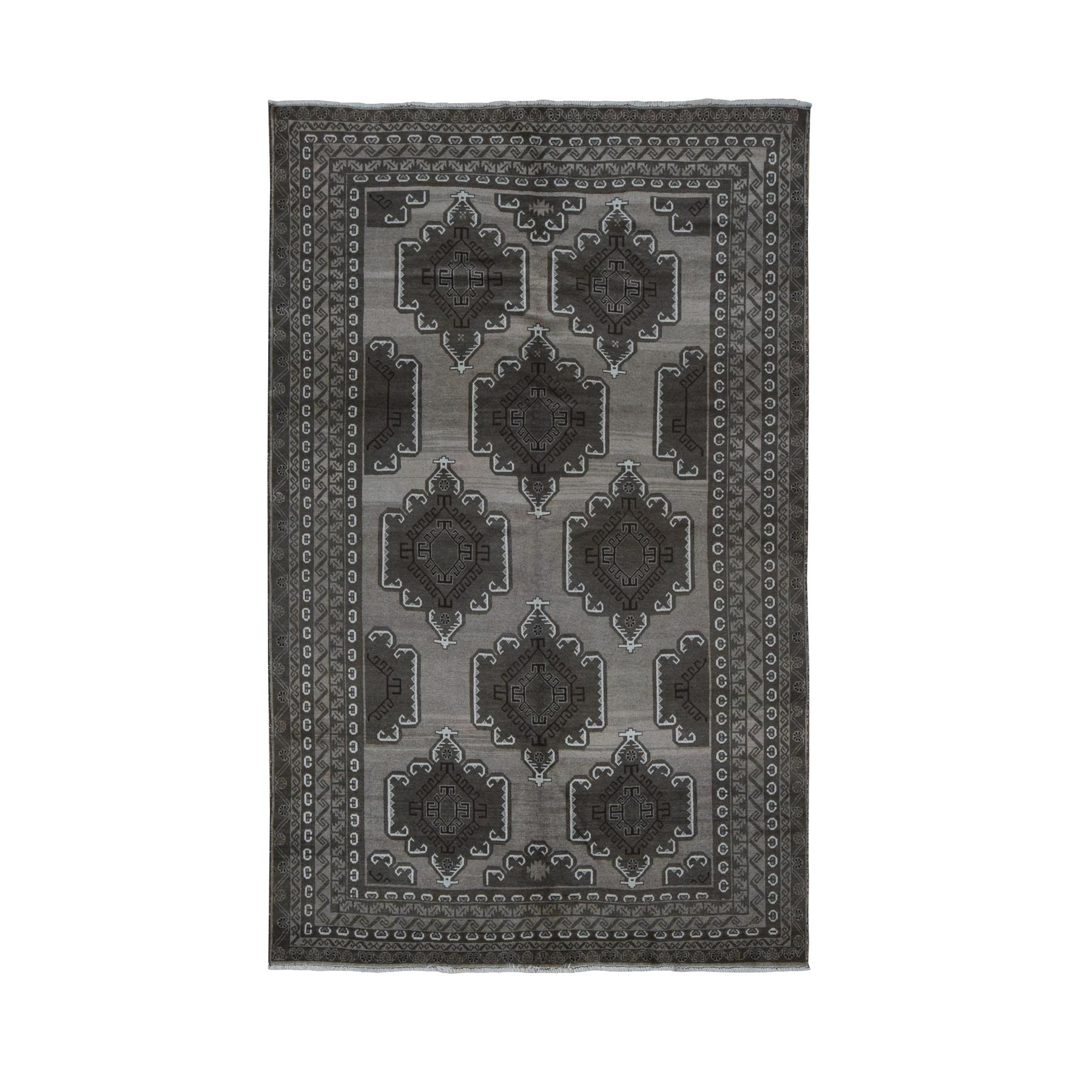 Tribal-Geometric-Hand-Knotted-Rug-439820