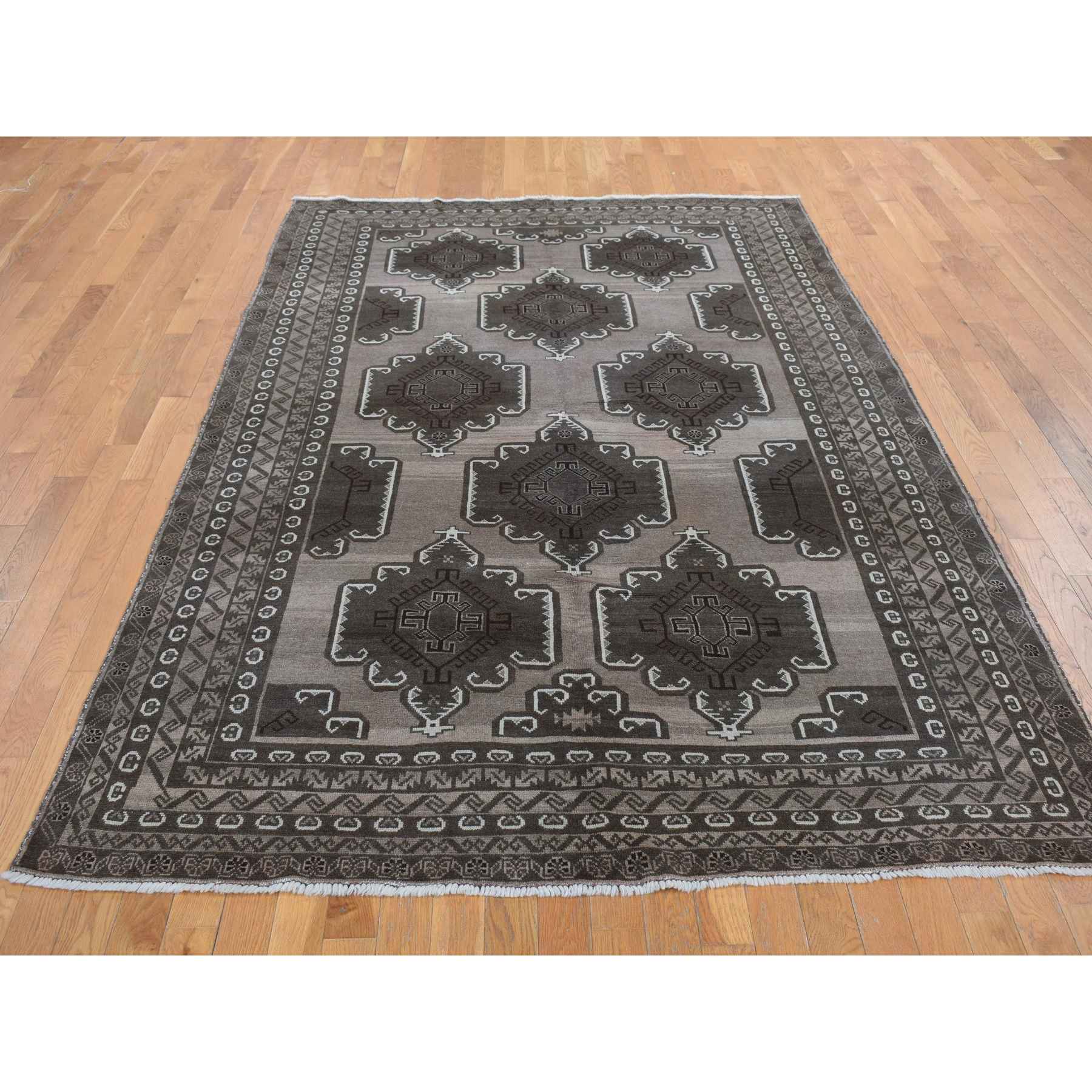 Tribal-Geometric-Hand-Knotted-Rug-439820