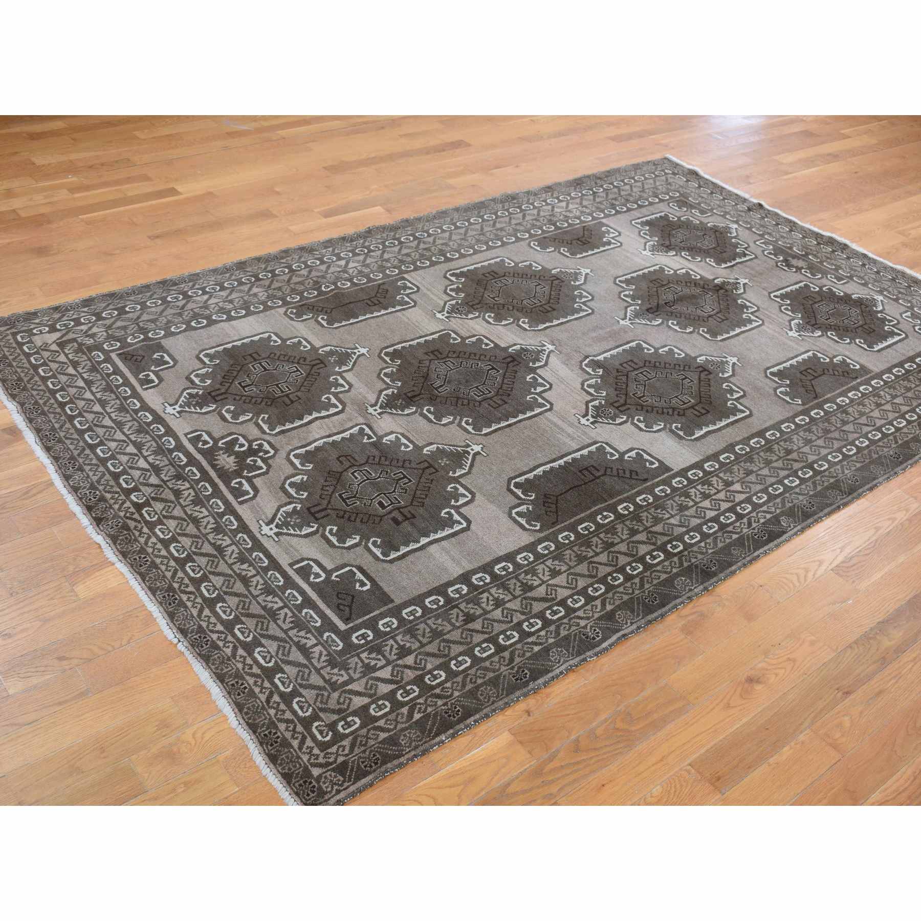 Tribal-Geometric-Hand-Knotted-Rug-439820