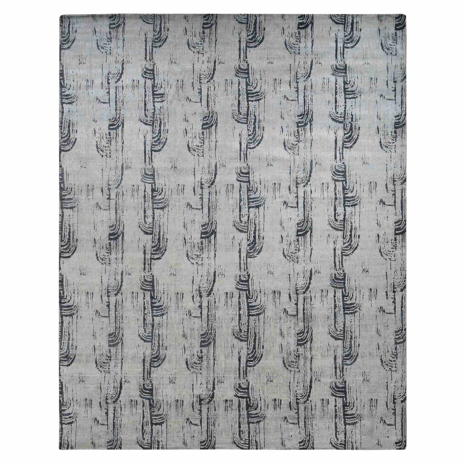 Wool-and-Silk-Hand-Knotted-Rug-438310