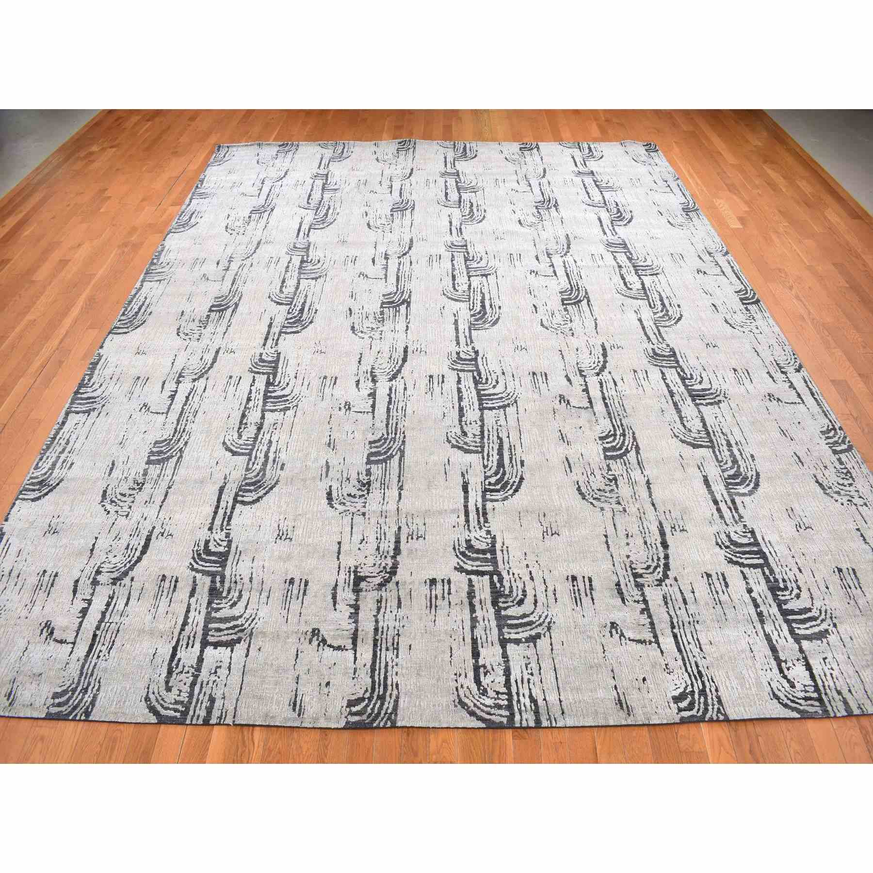 Wool-and-Silk-Hand-Knotted-Rug-438310