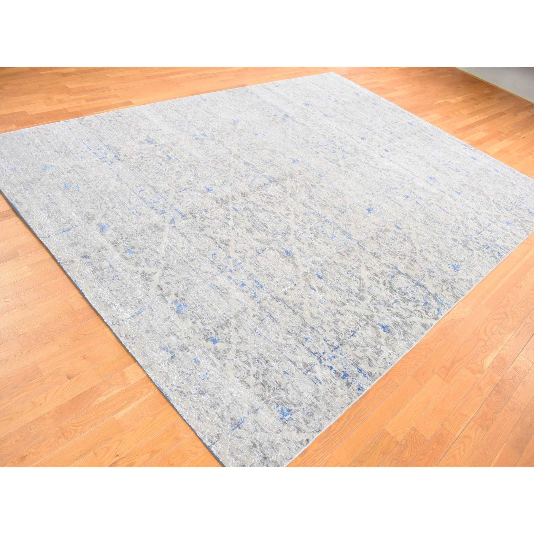 Wool-and-Silk-Hand-Knotted-Rug-439900