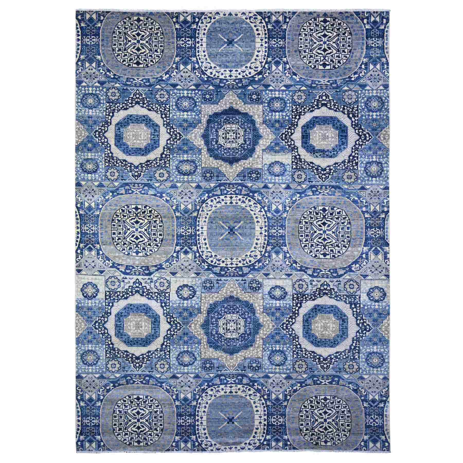 Mamluk-Hand-Knotted-Rug-441045