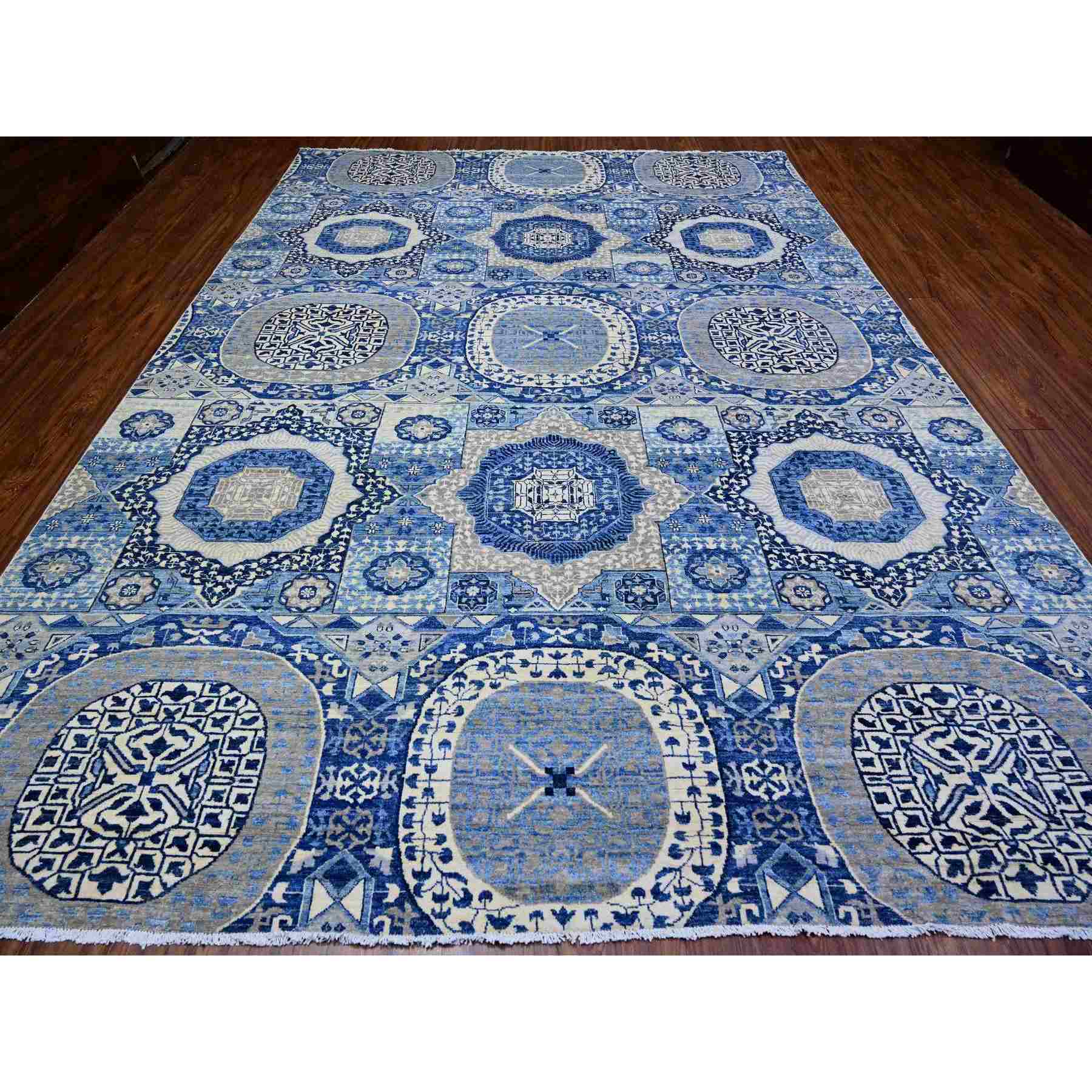 Mamluk-Hand-Knotted-Rug-441045