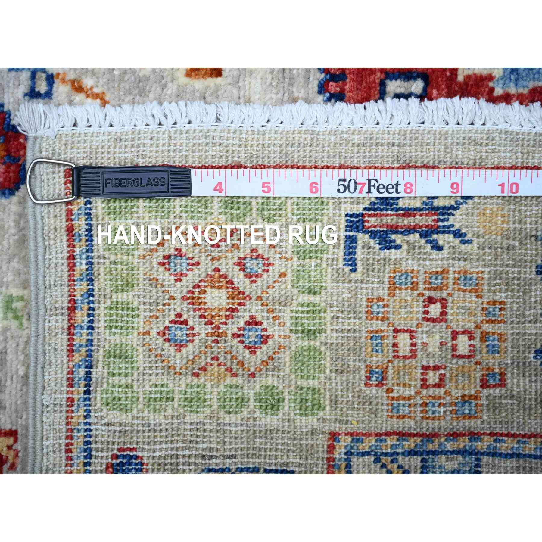 Oushak-And-Peshawar-Hand-Knotted-Rug-441705