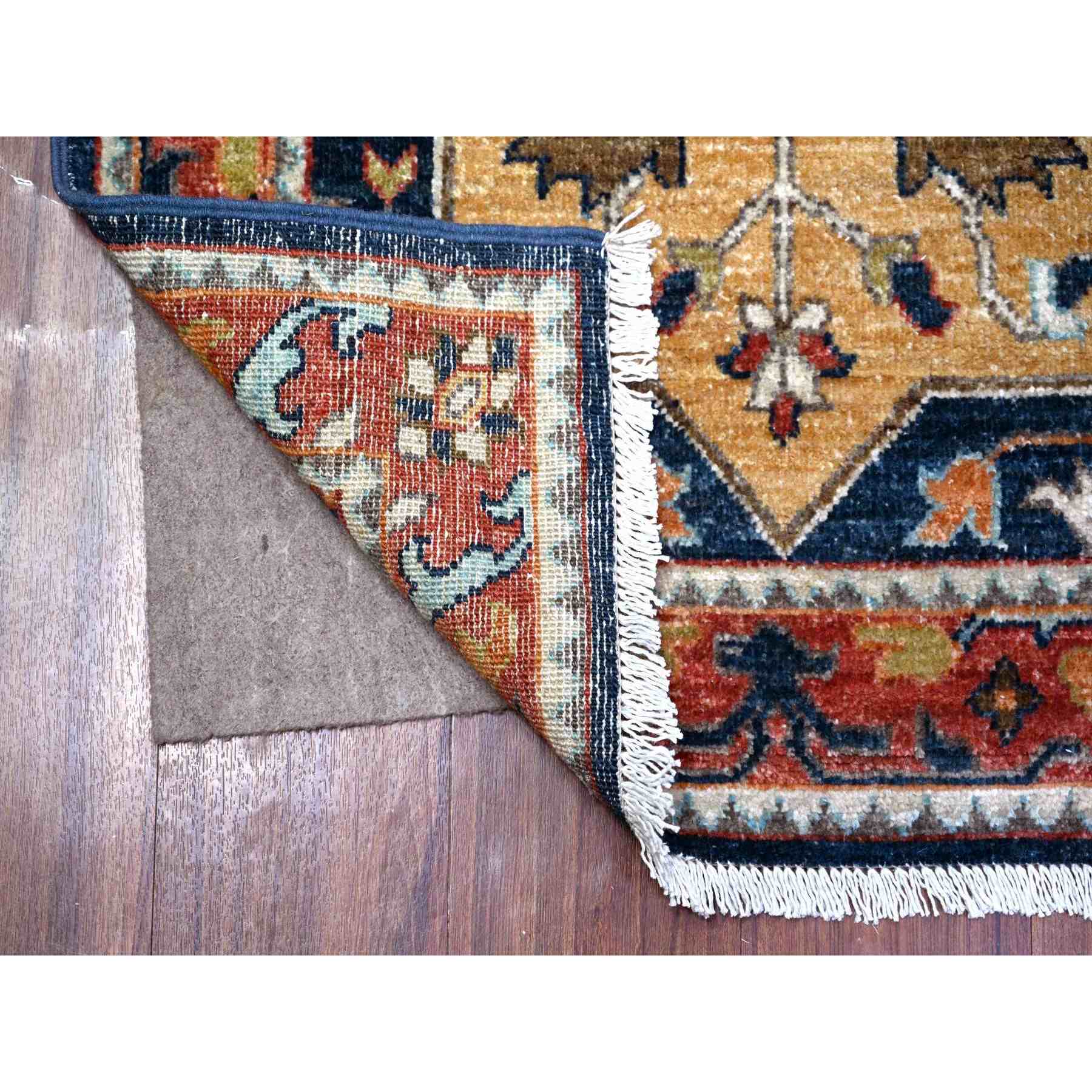 Oushak-And-Peshawar-Hand-Knotted-Rug-442040