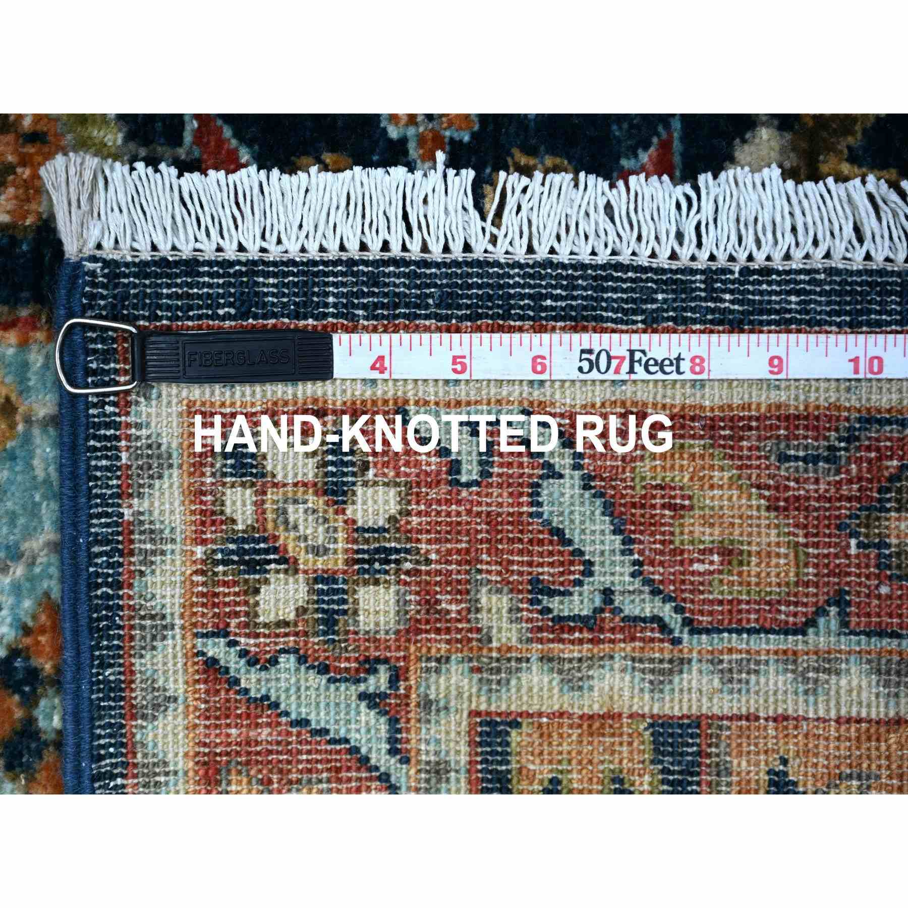Oushak-And-Peshawar-Hand-Knotted-Rug-442040