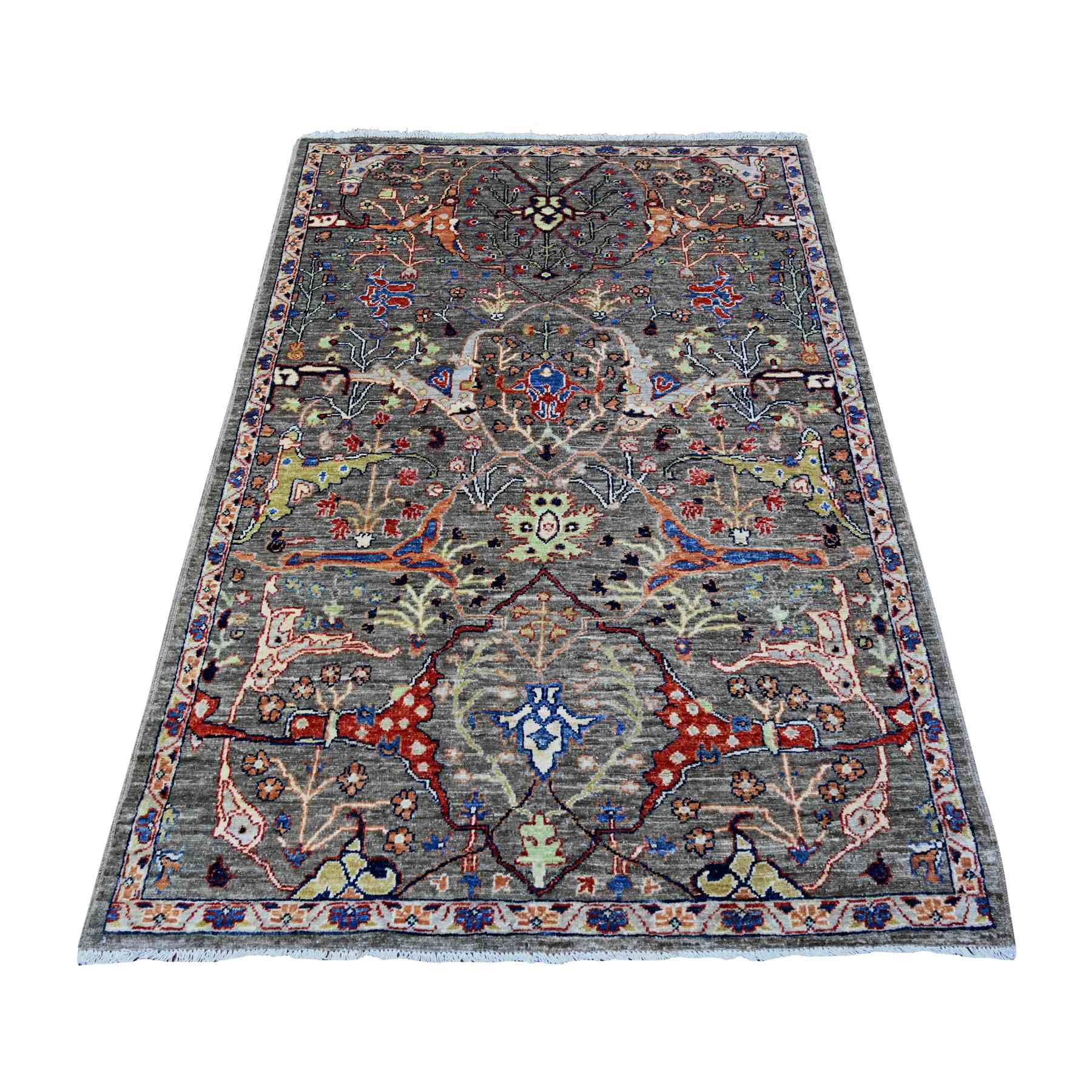 Mamluk-Hand-Knotted-Rug-442420