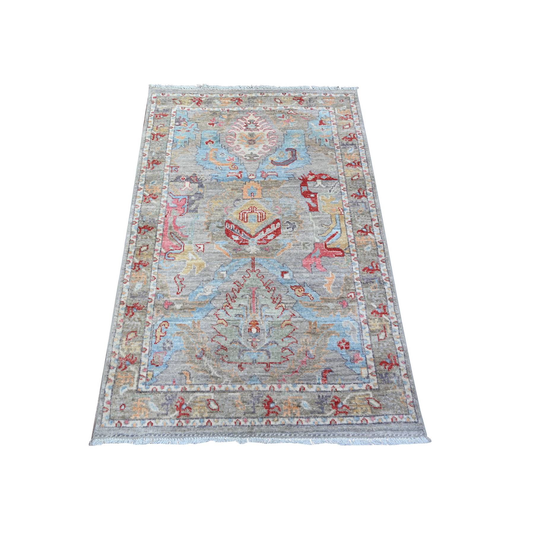 Mamluk-Hand-Knotted-Rug-442445
