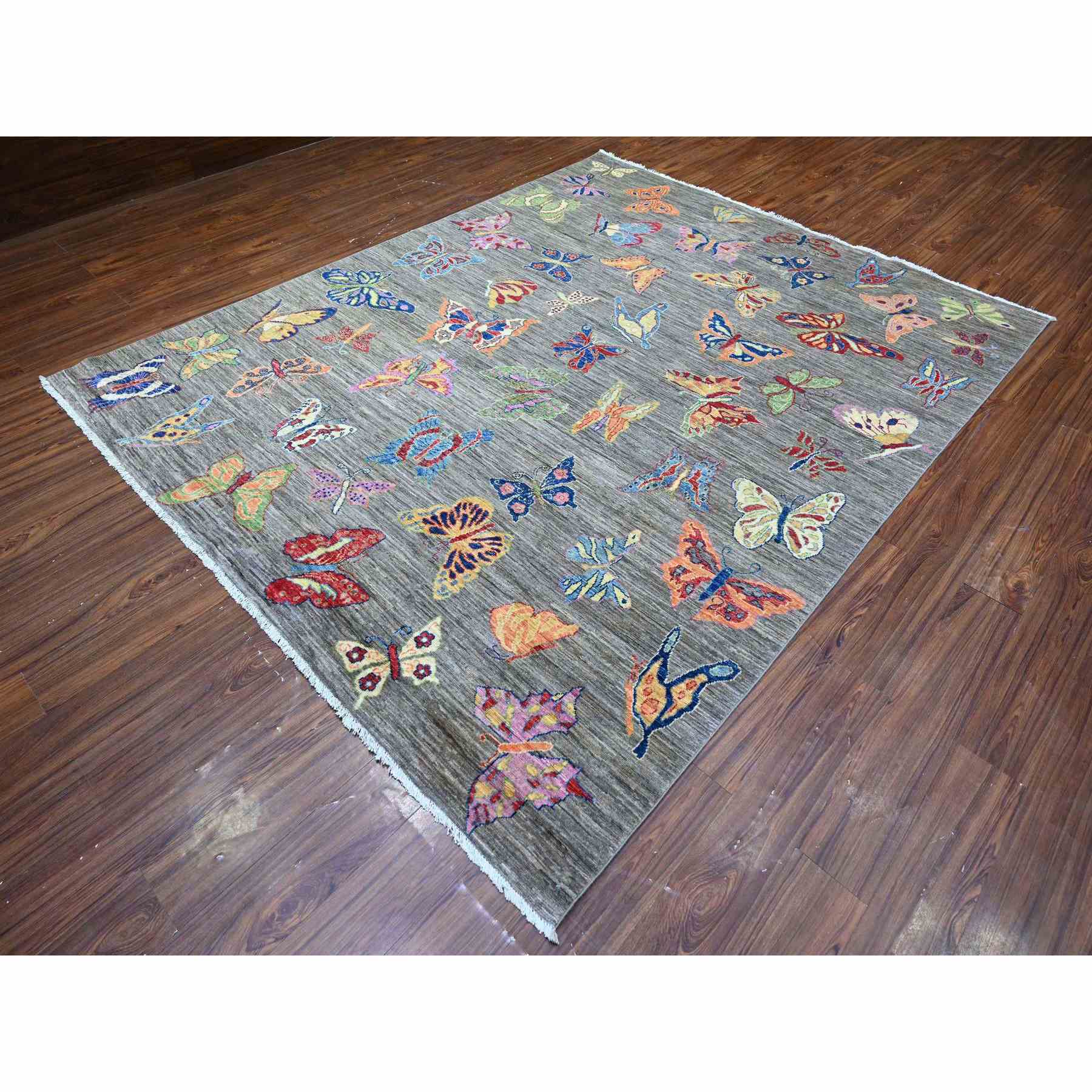 Modern-and-Contemporary-Hand-Knotted-Rug-441390