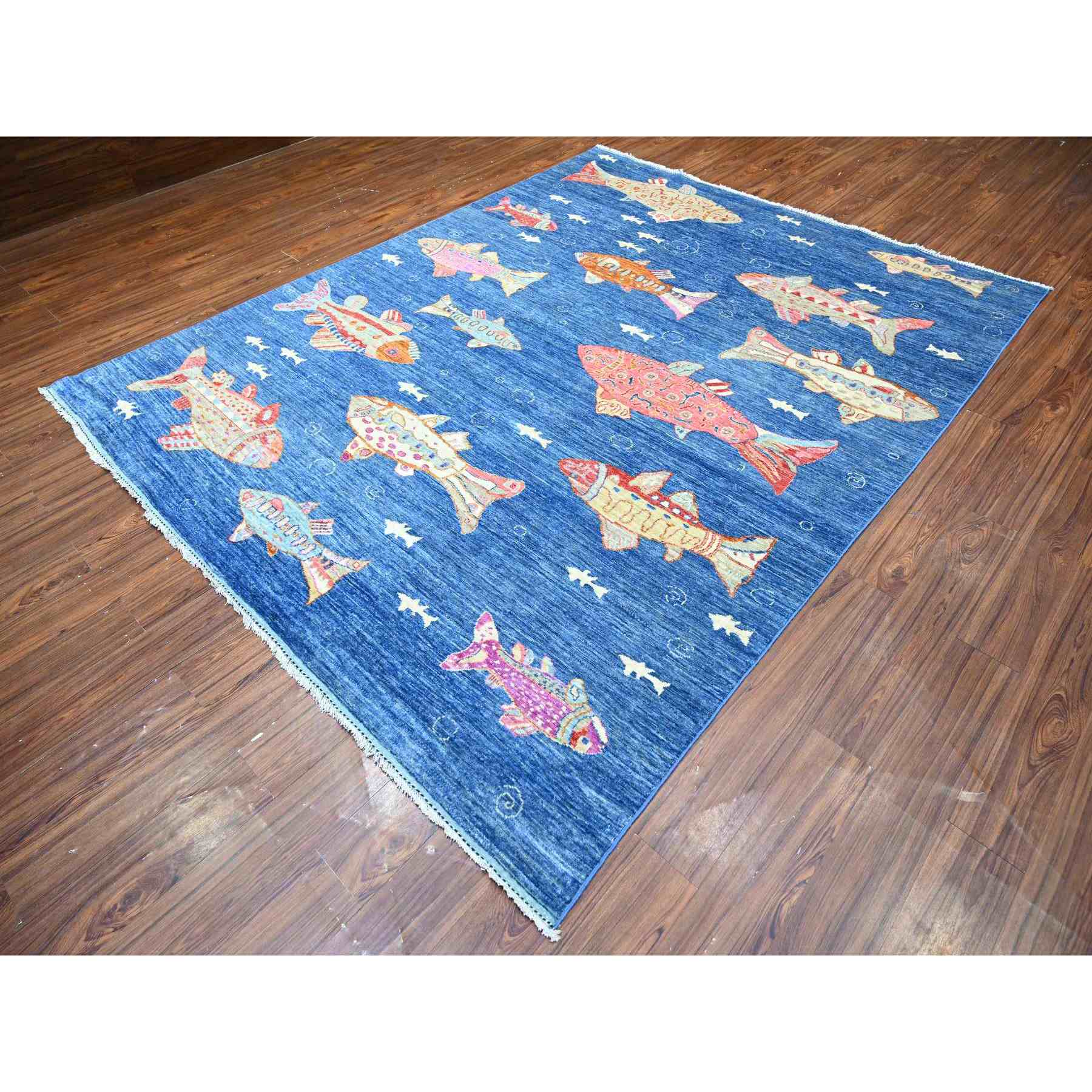 Modern-and-Contemporary-Hand-Knotted-Rug-441945