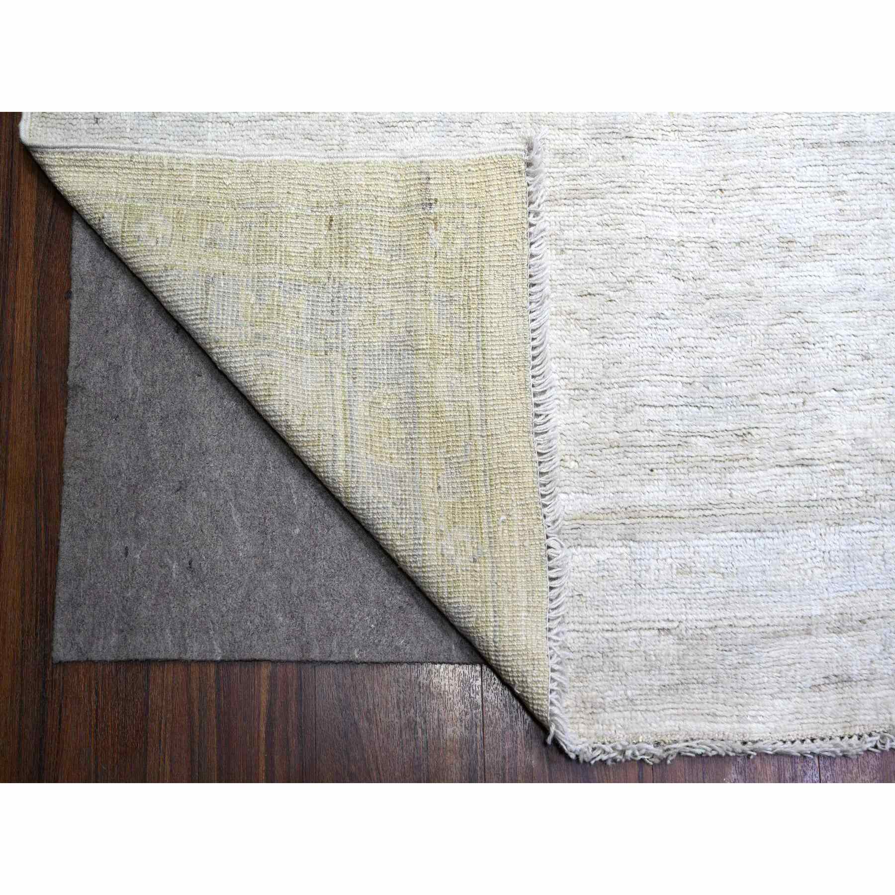 Oushak-And-Peshawar-Hand-Knotted-Rug-440085