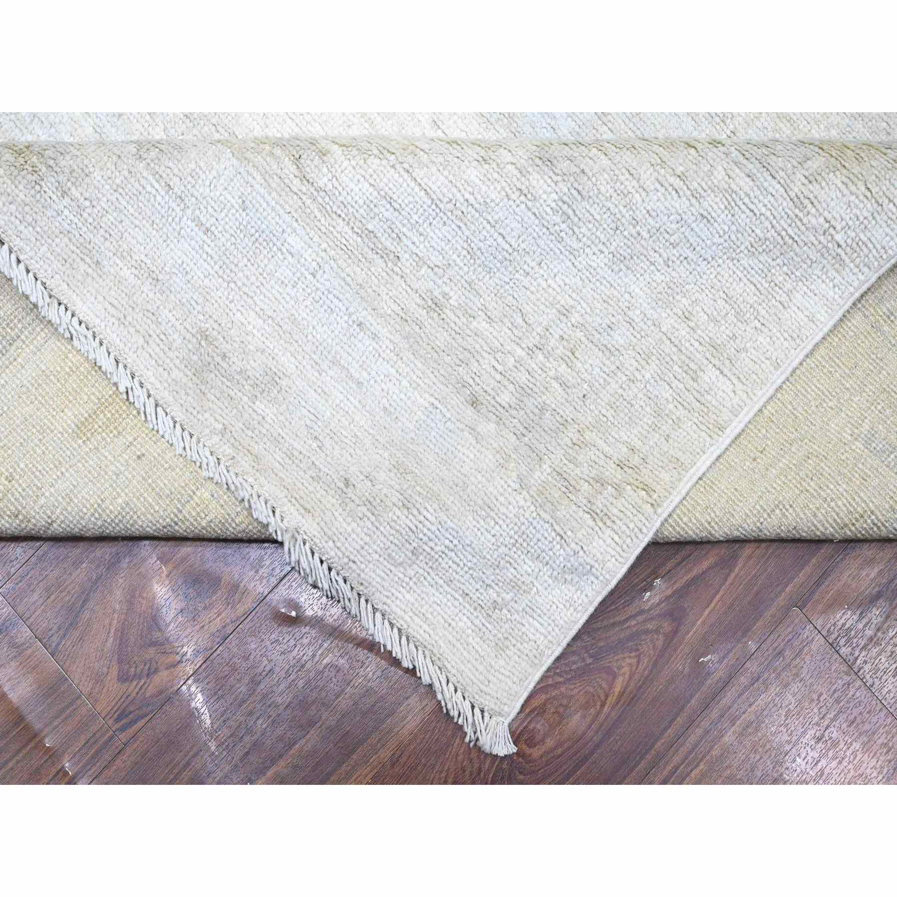 Oushak-And-Peshawar-Hand-Knotted-Rug-440085