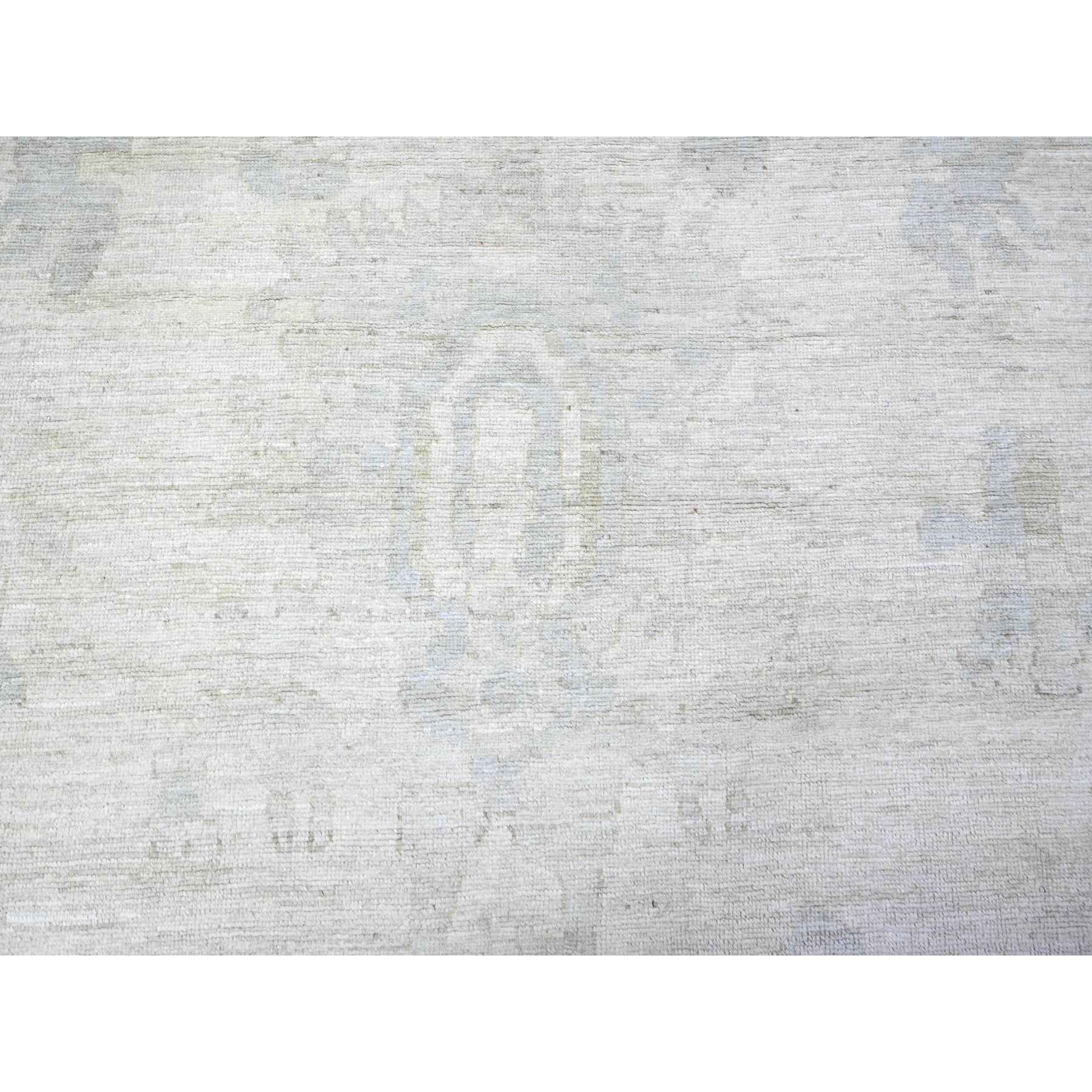 Oushak-And-Peshawar-Hand-Knotted-Rug-440085