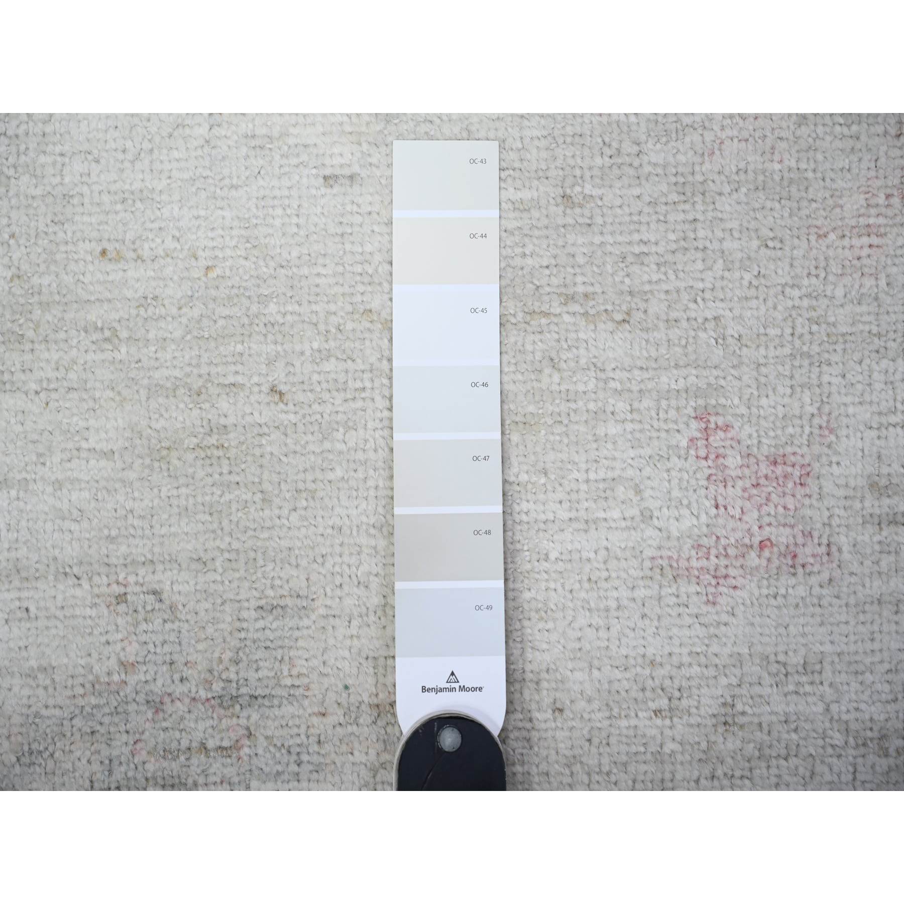 Oushak-And-Peshawar-Hand-Knotted-Rug-440130