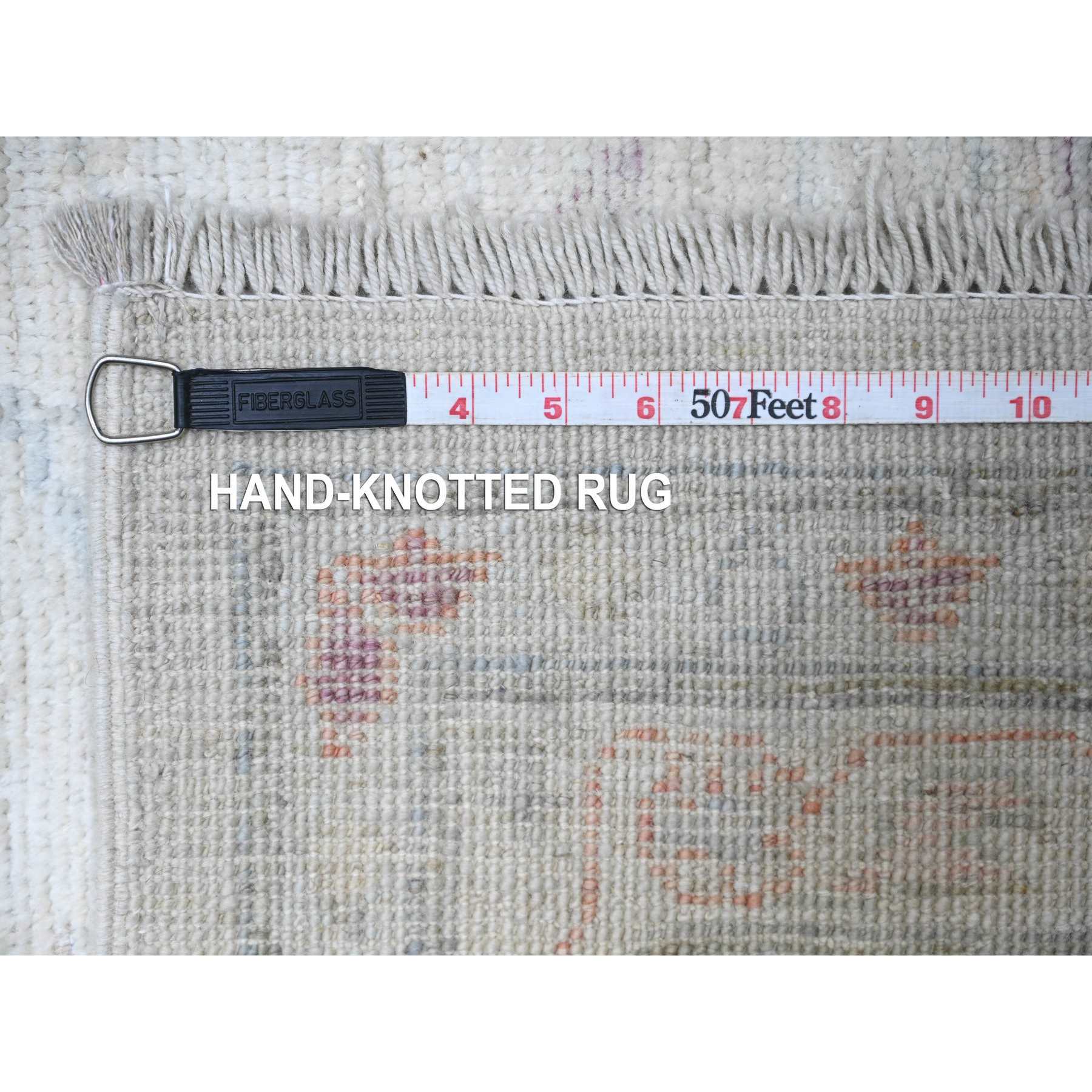 Oushak-And-Peshawar-Hand-Knotted-Rug-440130