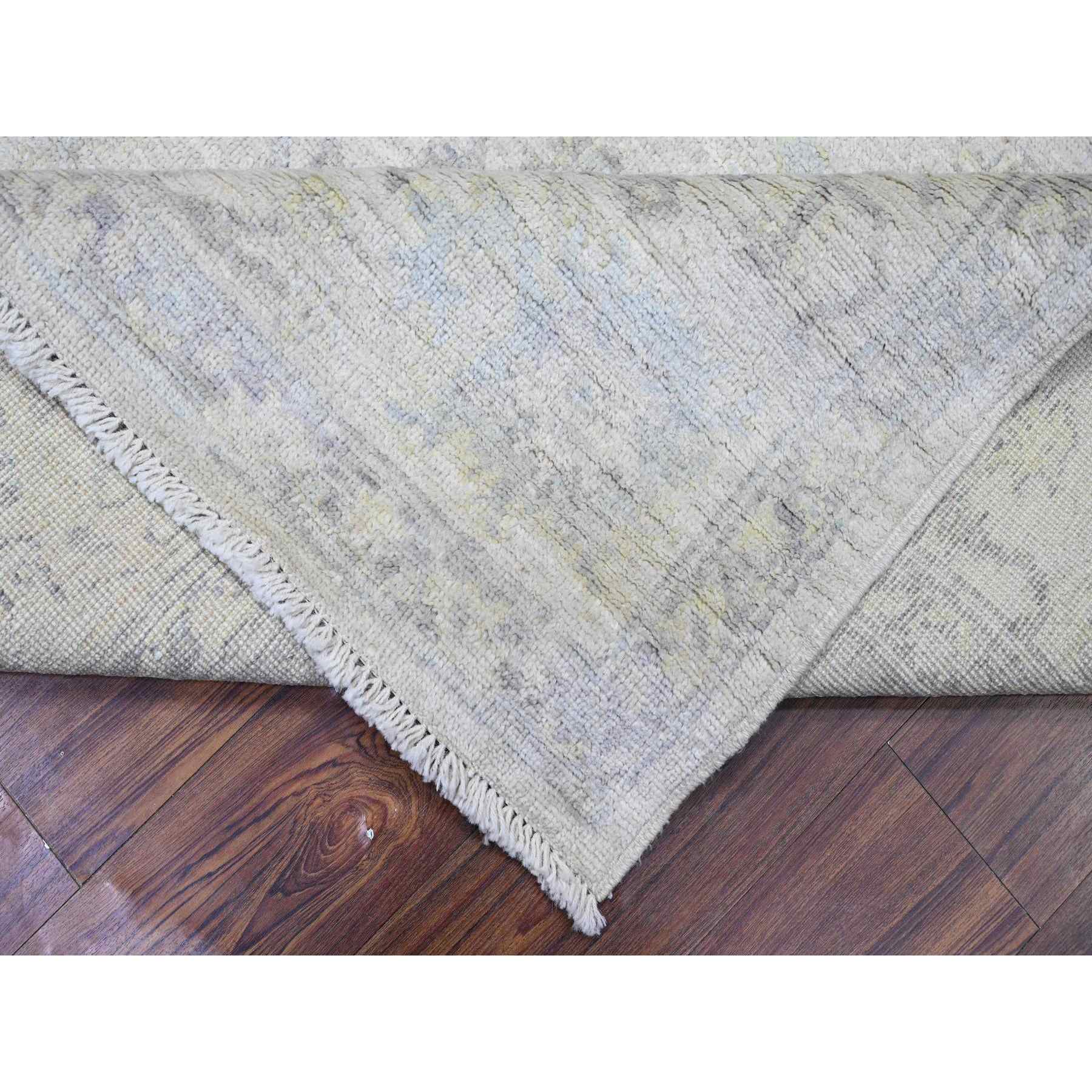Oushak-And-Peshawar-Hand-Knotted-Rug-440250
