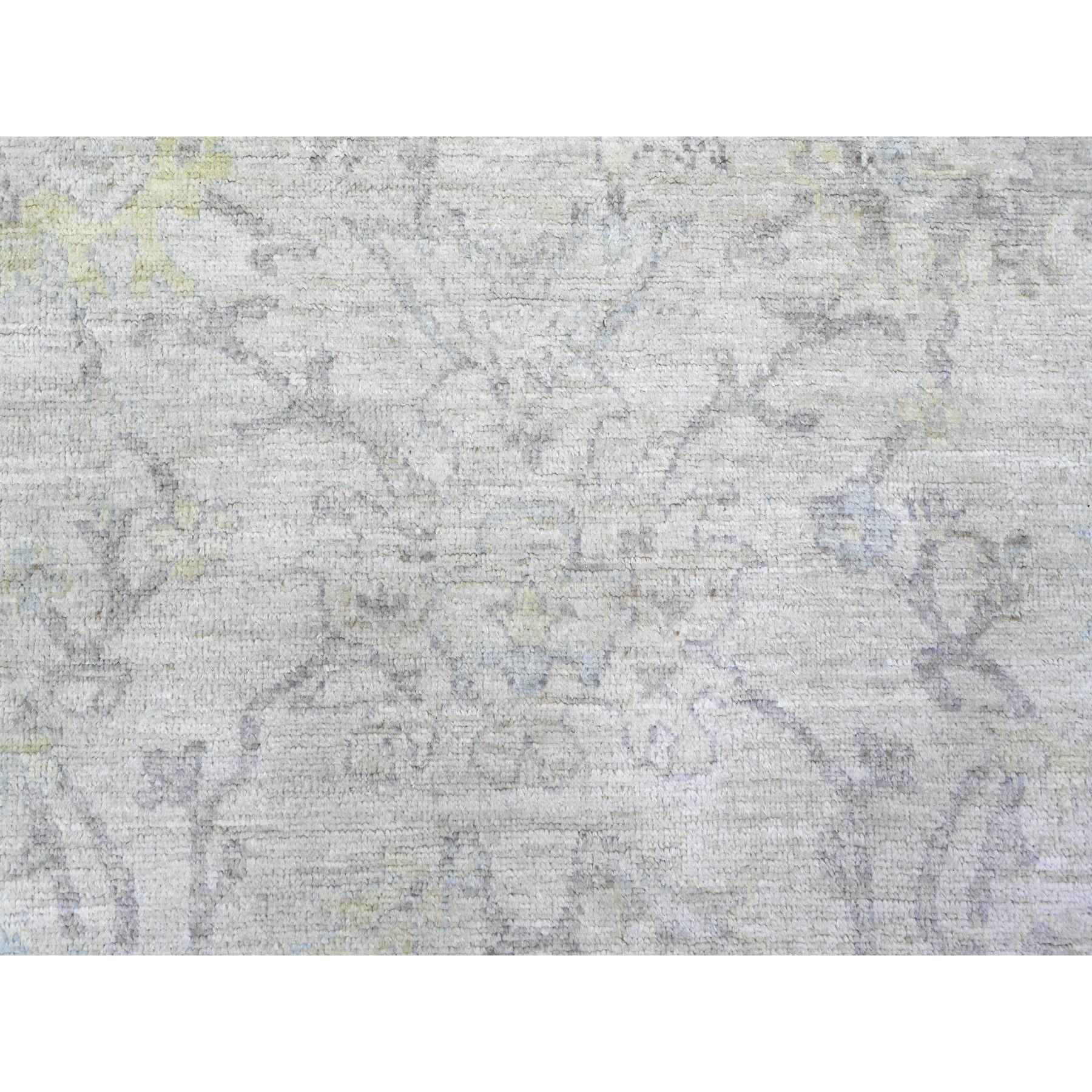 Oushak-And-Peshawar-Hand-Knotted-Rug-440250